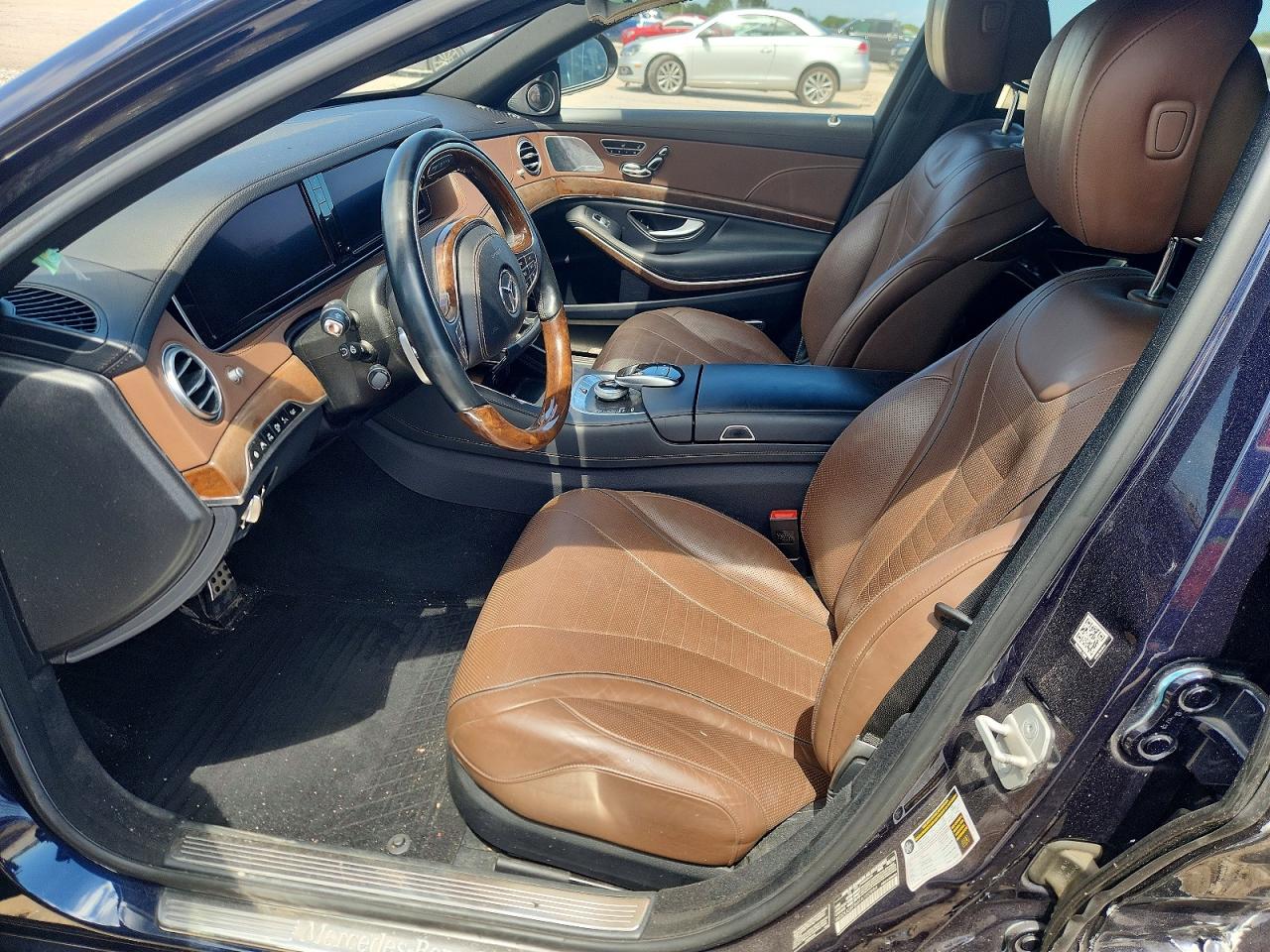 2015 Mercedes-benz S 550 4matic Blue vin: WDDUG8FB6FA102884