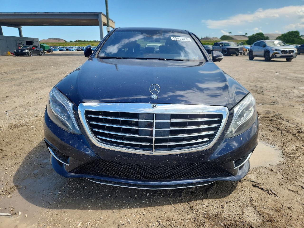 2015 Mercedes-benz S 550 4matic Blue vin: WDDUG8FB6FA102884