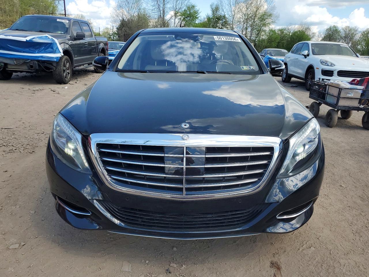 2015 Mercedes-benz S 550 4matic Black vin: WDDUG8FB6FA104960