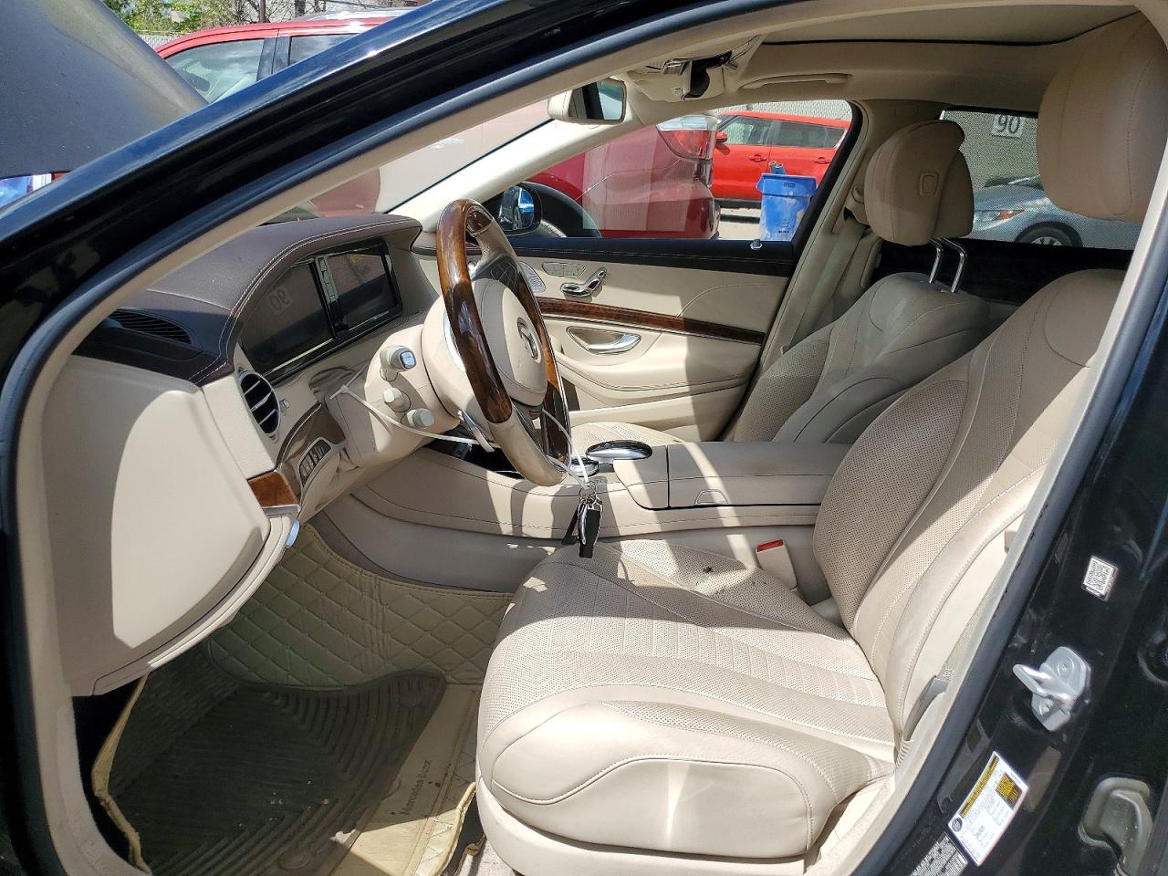 2015 Mercedes-benz S 550 4matic Black vin: WDDUG8FB6FA104960