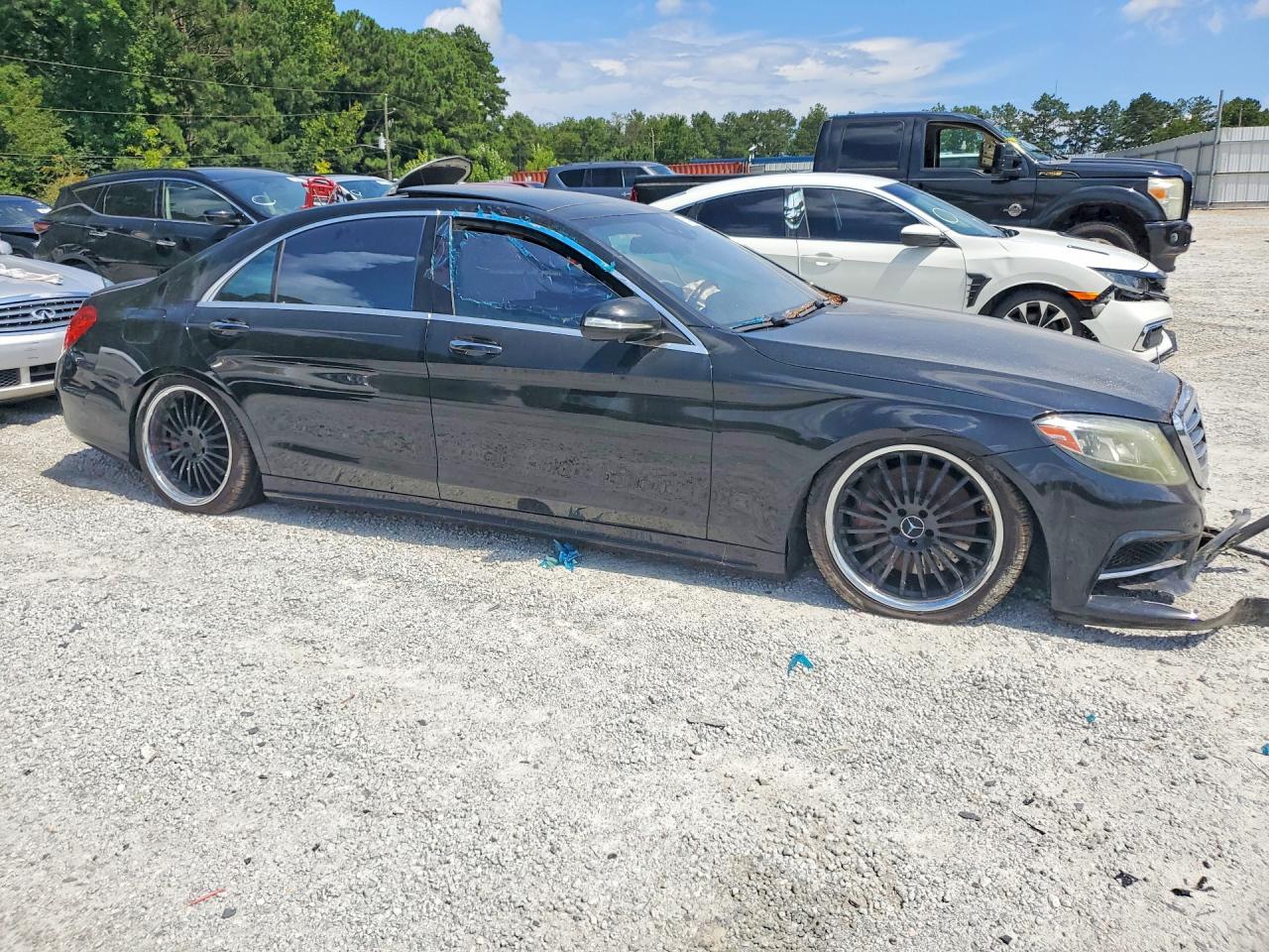 2015 Mercedes-benz S 550 4matic Black vin: WDDUG8FB6FA108104