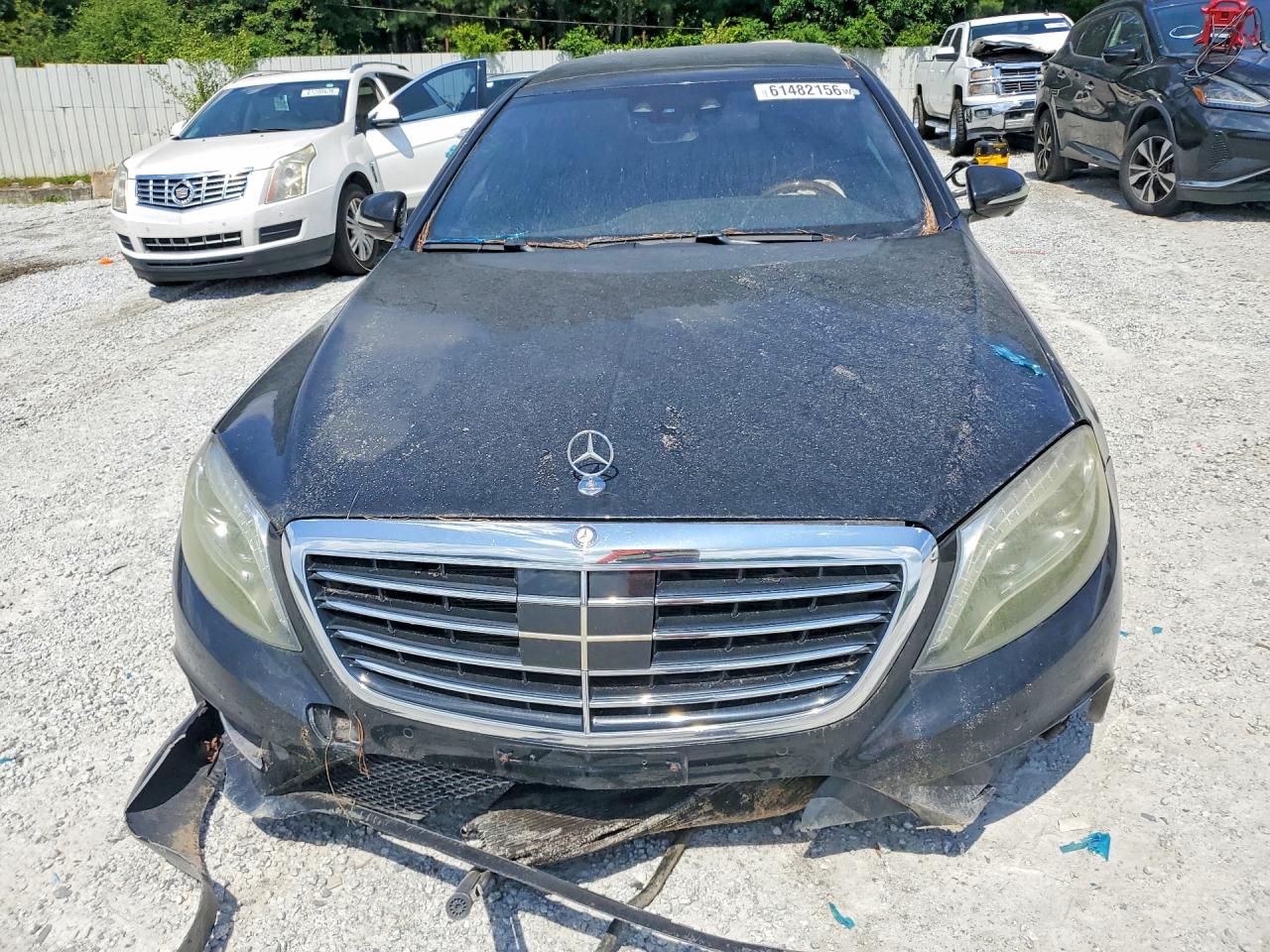 2015 Mercedes-benz S 550 4matic Black vin: WDDUG8FB6FA108104