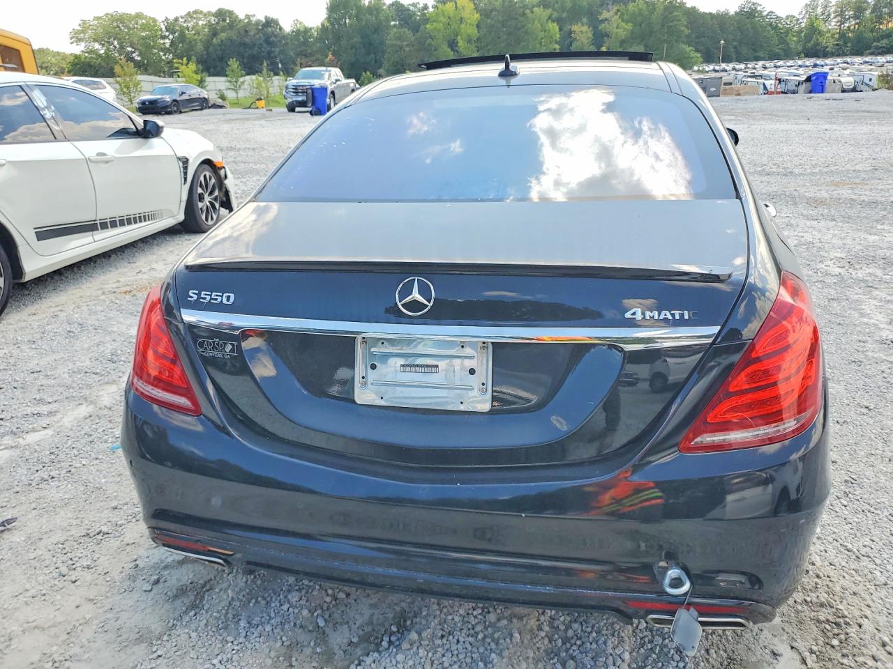 2015 Mercedes-benz S 550 4matic Black vin: WDDUG8FB6FA108104