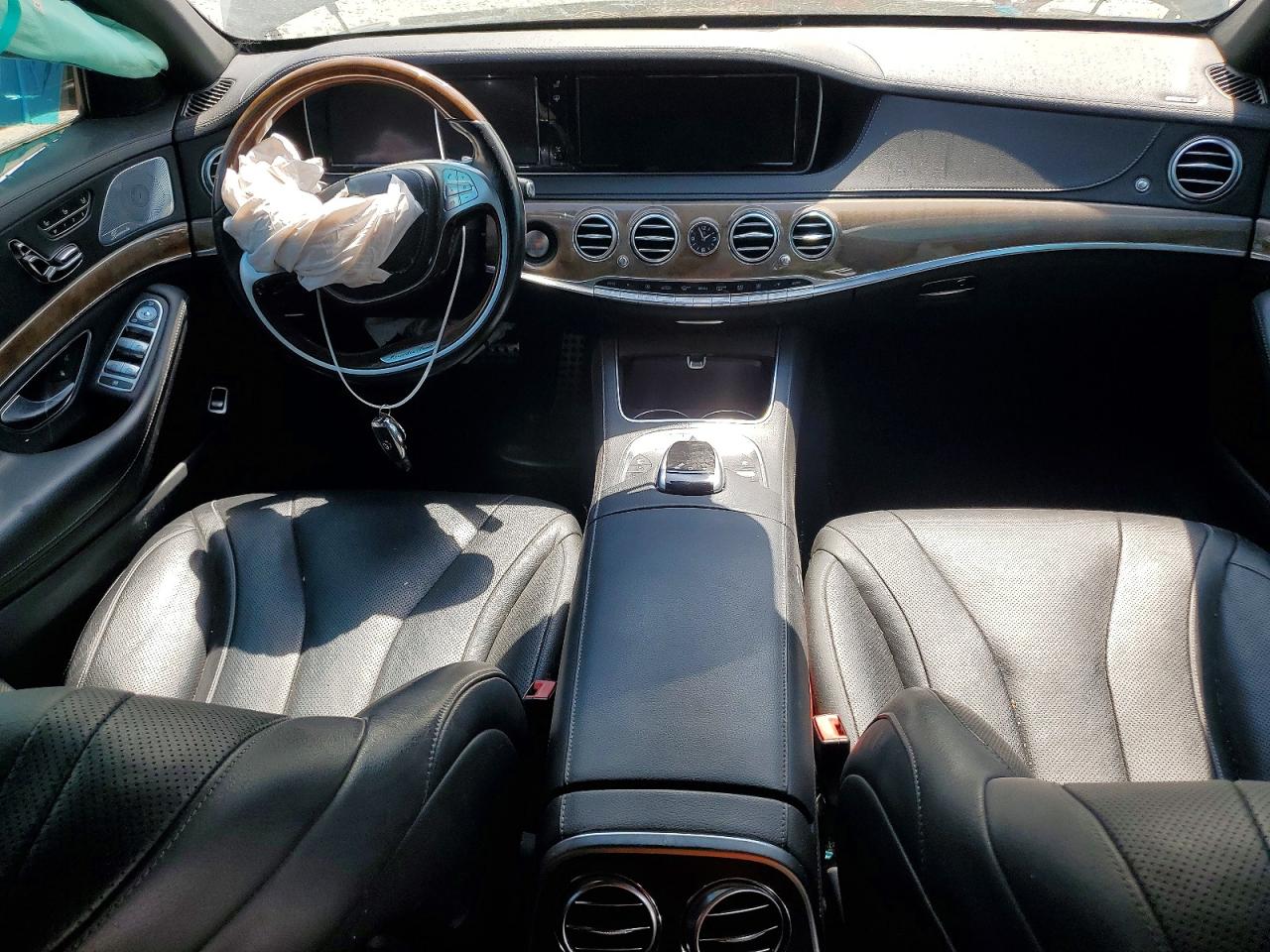 2015 Mercedes-benz S 550 4matic Black vin: WDDUG8FB6FA108104