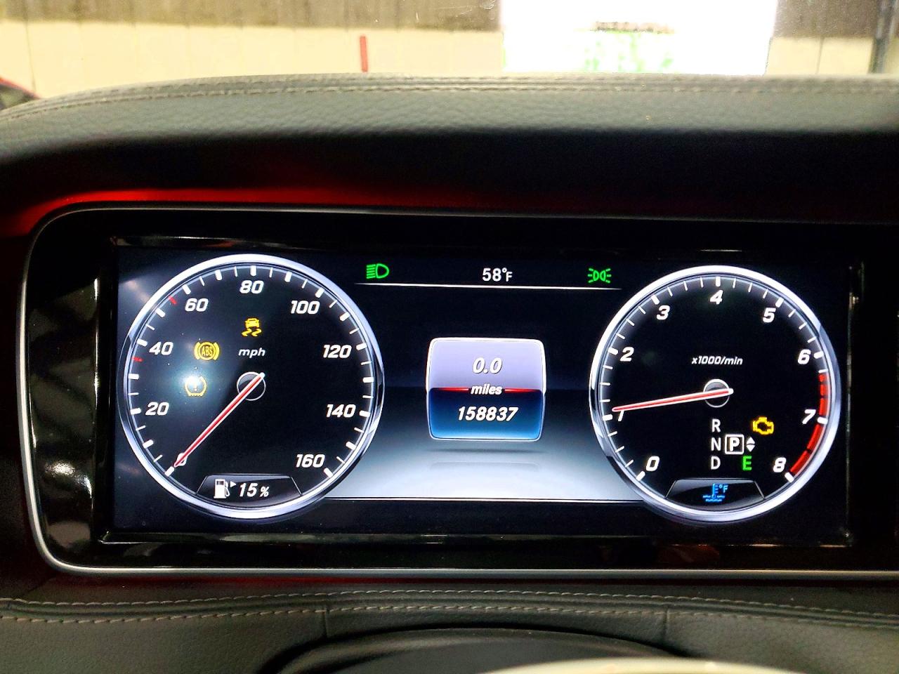 2015 Mercedes-benz S 550 4matic Silver vin: WDDUG8FB6FA145301