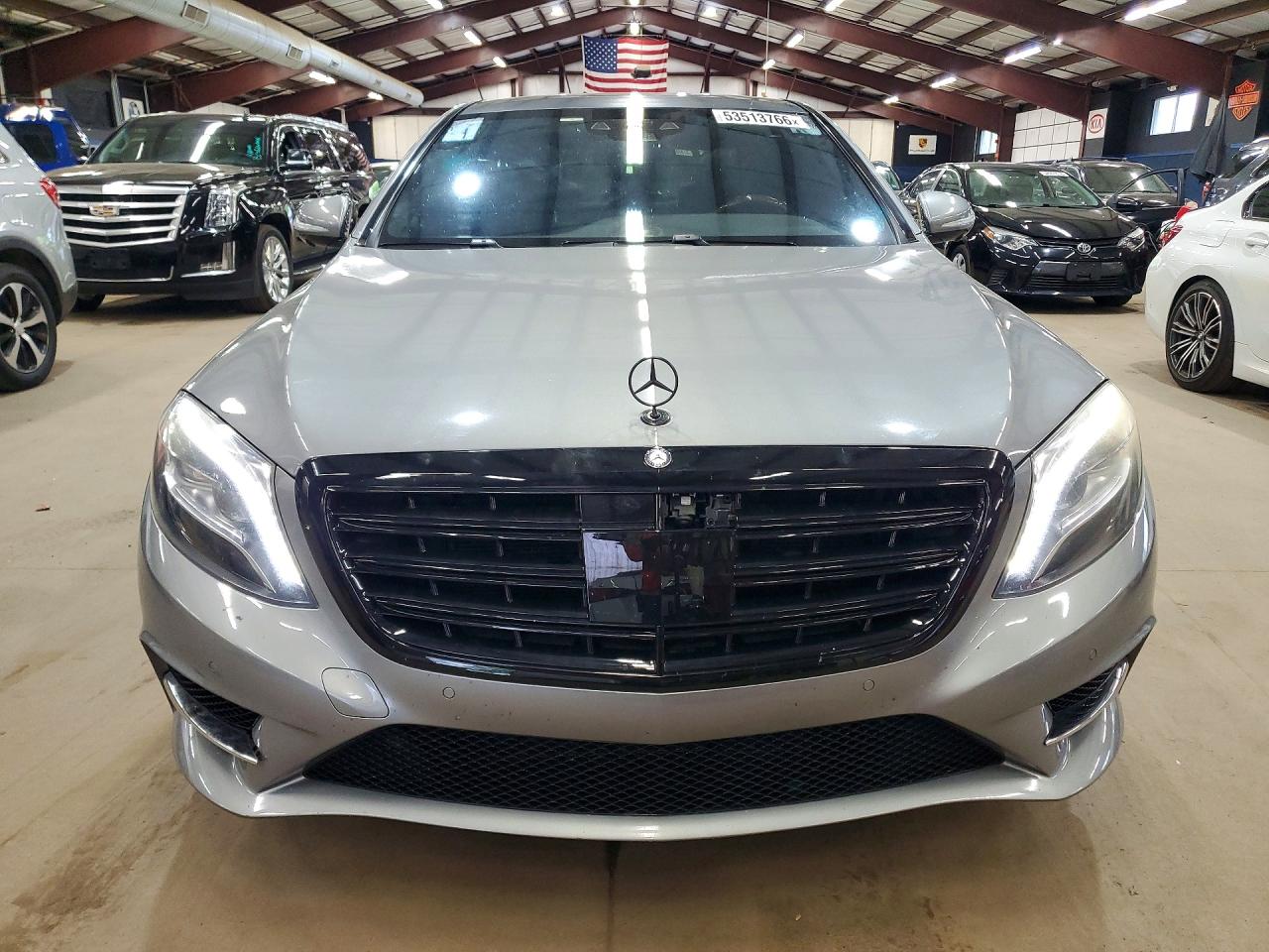 2015 Mercedes-benz S 550 4matic Silver vin: WDDUG8FB6FA145301