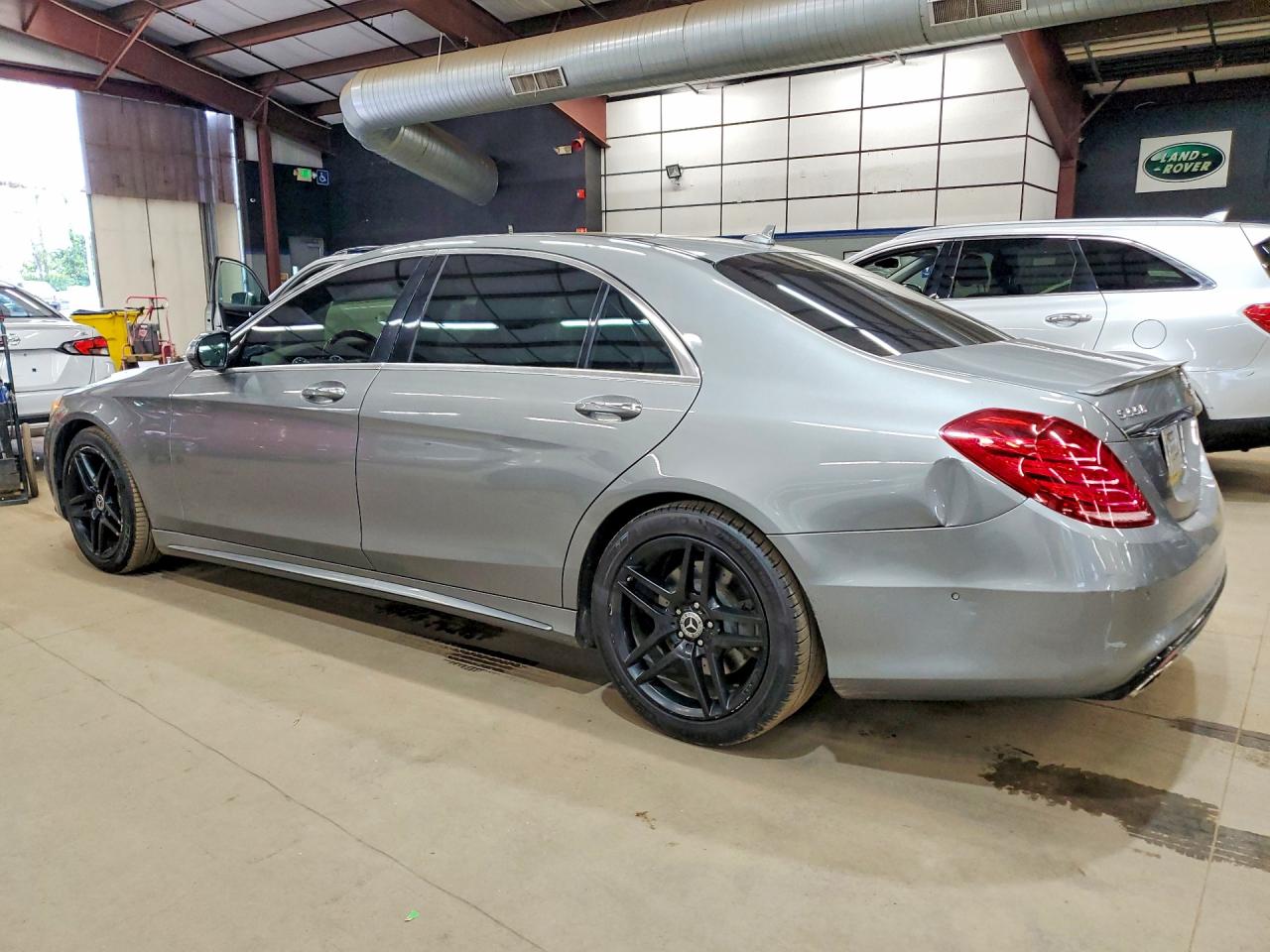 2015 Mercedes-benz S 550 4matic Silver vin: WDDUG8FB6FA145301