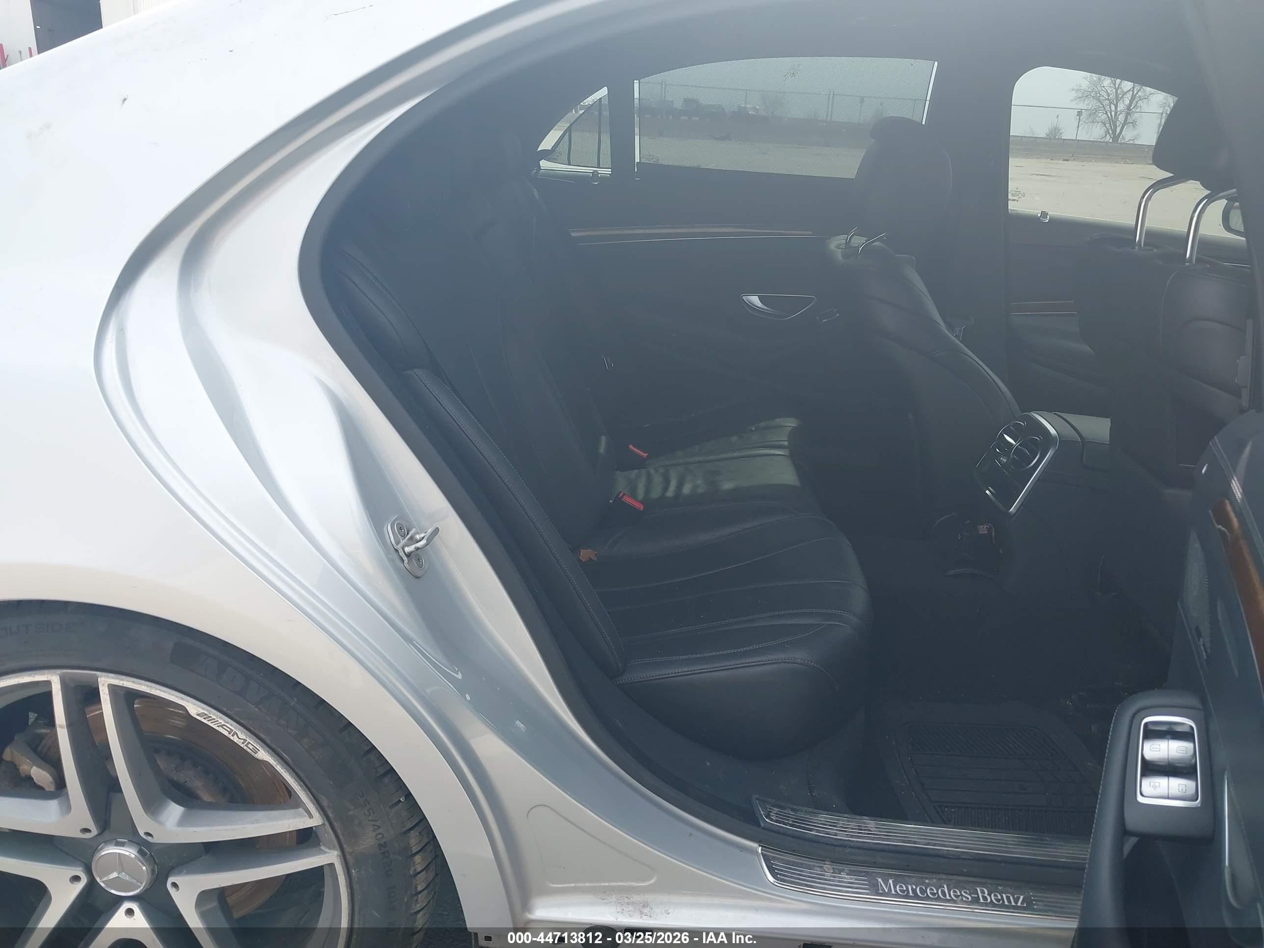 2015 Mercedes-benz S 550 4matic Gray vin: WDDUG8FB6FA177133
