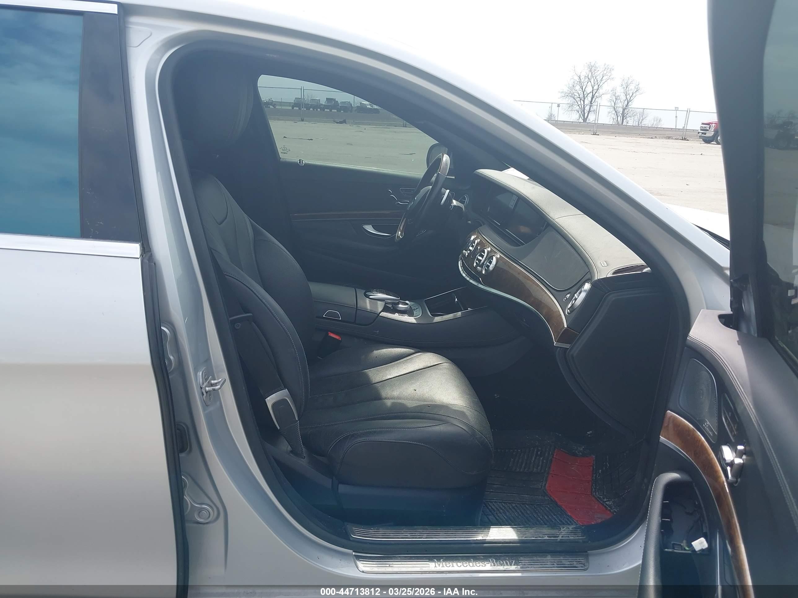 2015 Mercedes-benz S 550 4matic Gray vin: WDDUG8FB6FA177133
