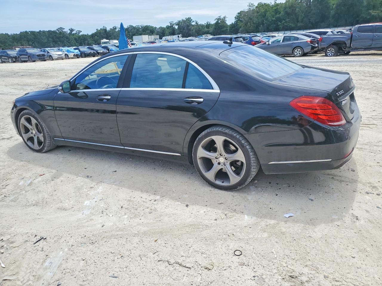 2014 Mercedes-benz S 550 4matic Black vin: WDDUG8FB7EA057680