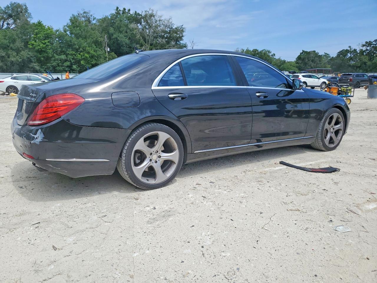 2014 Mercedes-benz S 550 4matic Black vin: WDDUG8FB7EA057680