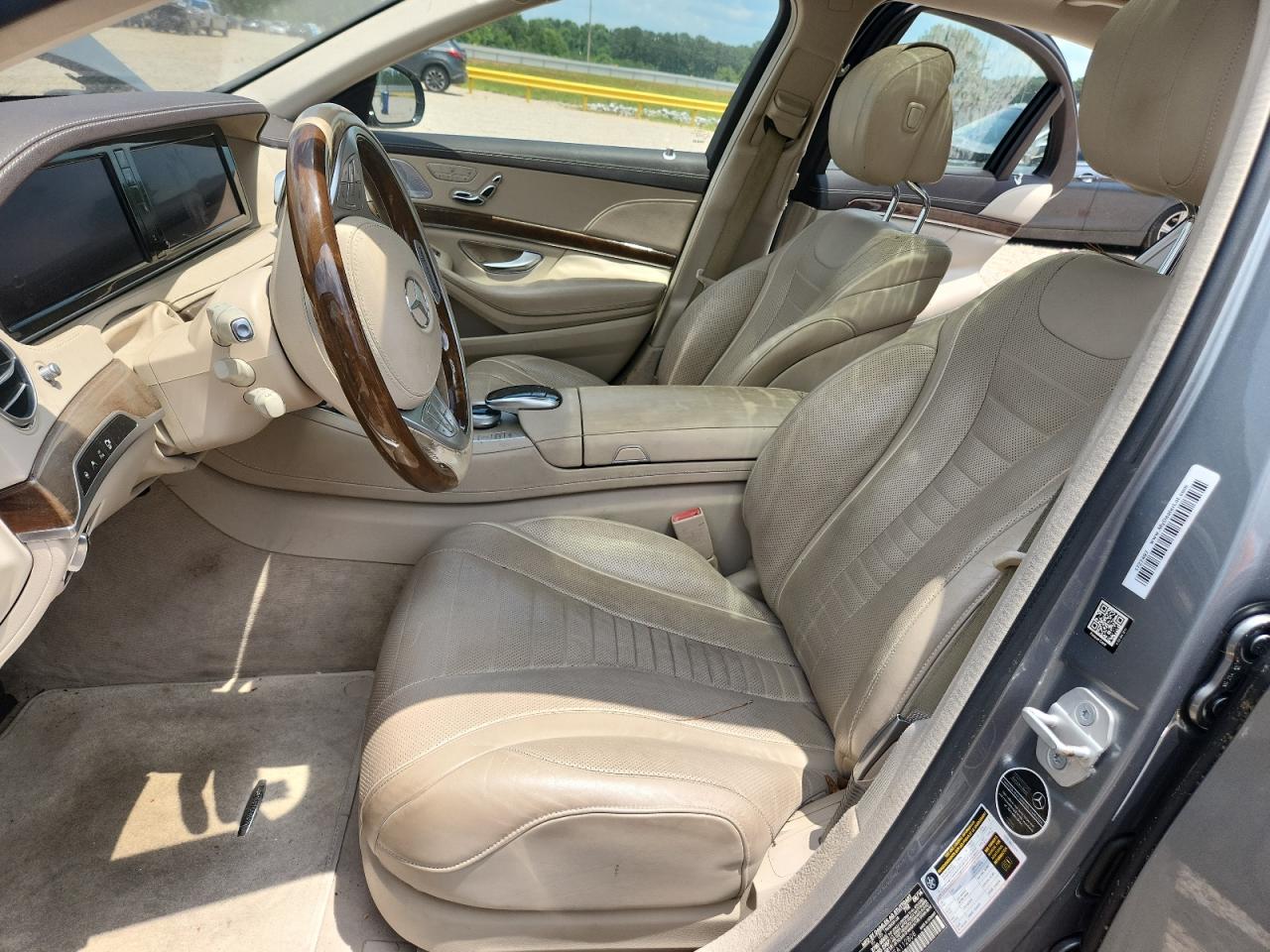 2015 Mercedes-benz S 550 4matic Silver vin: WDDUG8FB7FA112808