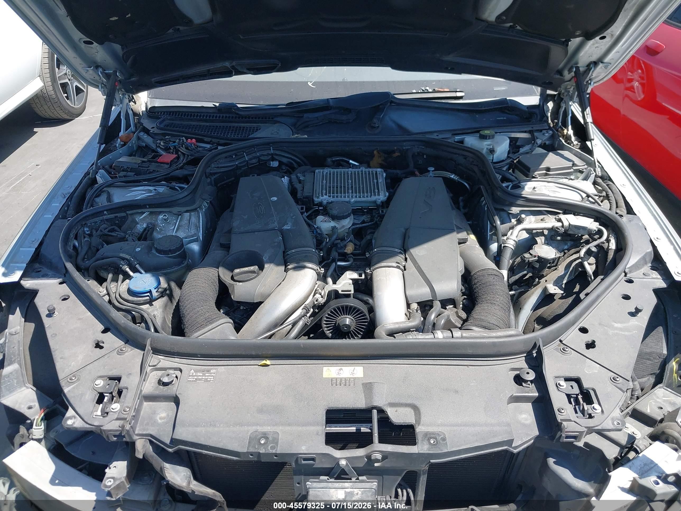 2015 Mercedes-benz S 550 4matic Серебряный vin: WDDUG8FB7FA121072