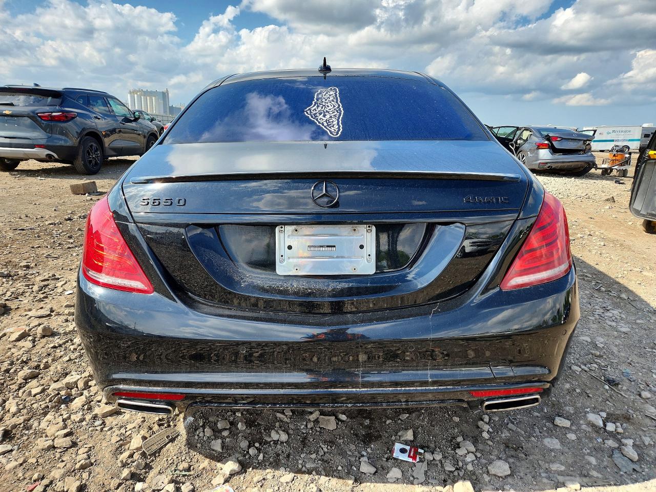 2015 Mercedes-benz S 550 4matic Black vin: WDDUG8FB7FA121668