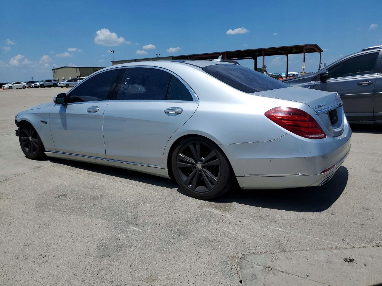 2015 Mercedes-benz S 550 4matic Silver vin: WDDUG8FB7FA176122