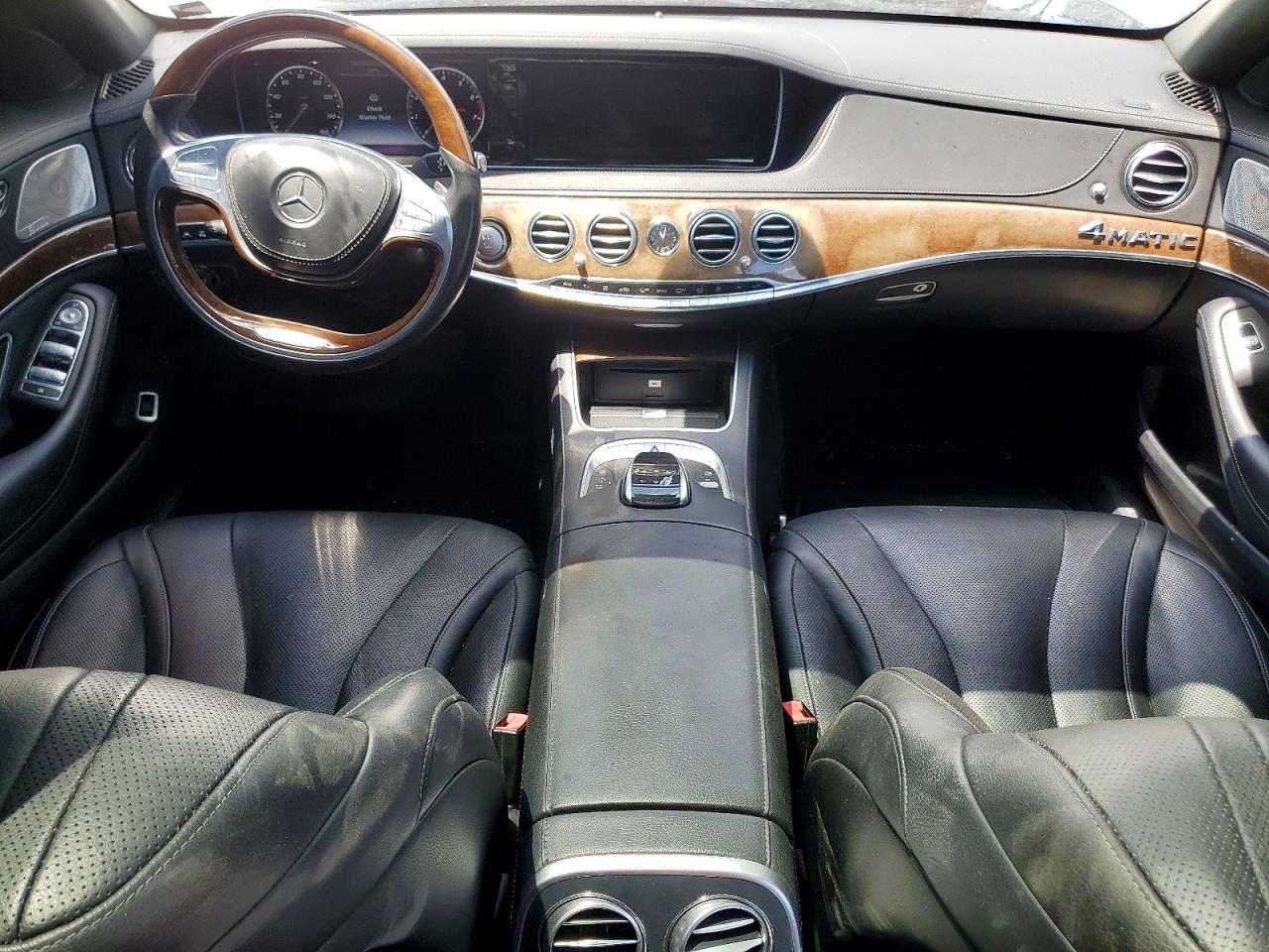 2015 Mercedes-benz S 550 4matic Silver vin: WDDUG8FB7FA176122