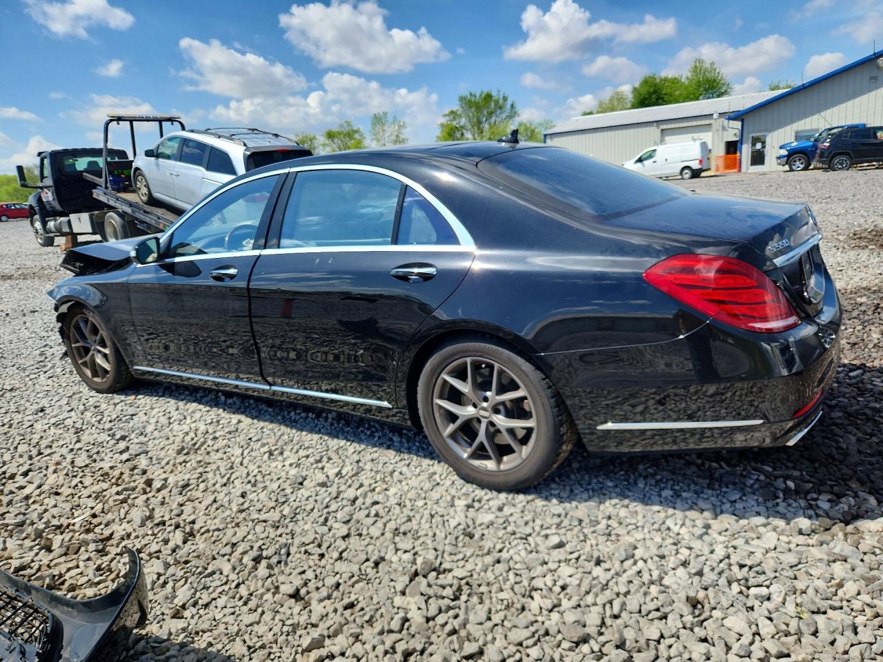 2015 Mercedes-benz S 550 4matic Black vin: WDDUG8FB7FA190635