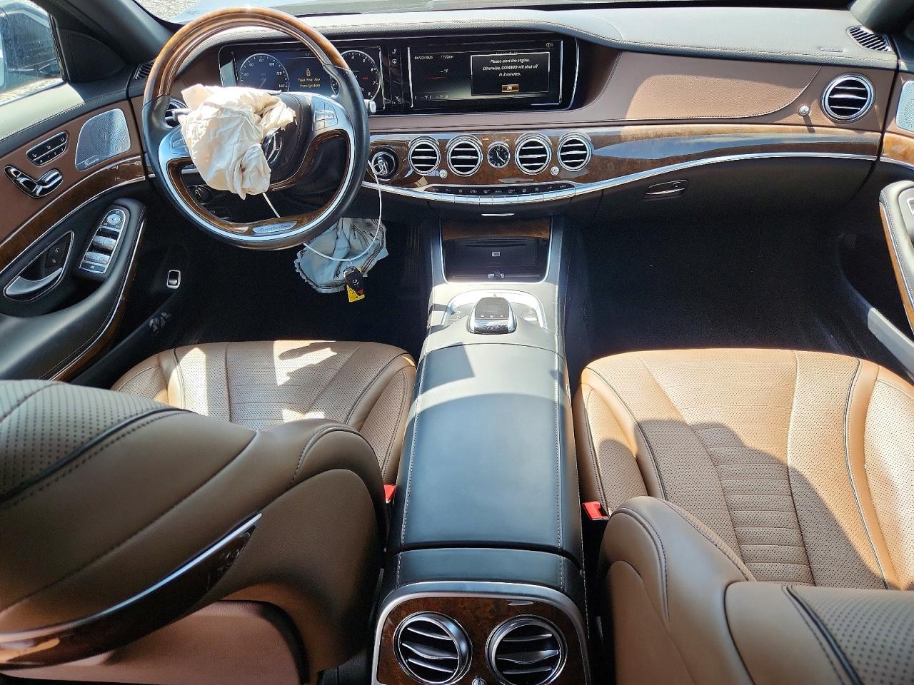 2015 Mercedes-benz S 550 4matic Black vin: WDDUG8FB7FA190635