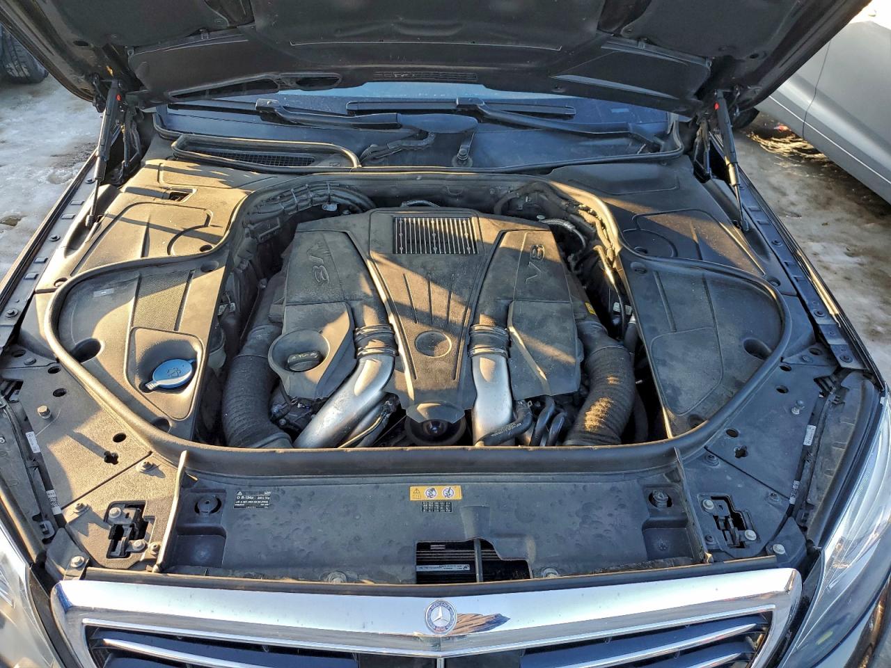 2014 Mercedes-benz S 550 4matic Черный vin: WDDUG8FB8EA022159