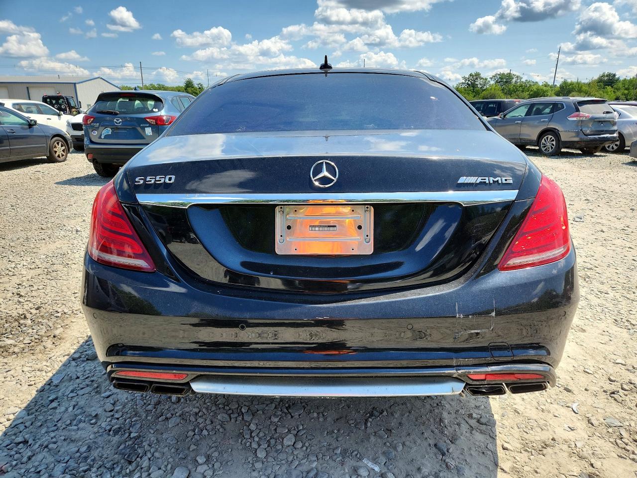 2014 Mercedes-benz S 550 4matic Черный vin: WDDUG8FB8EA023974