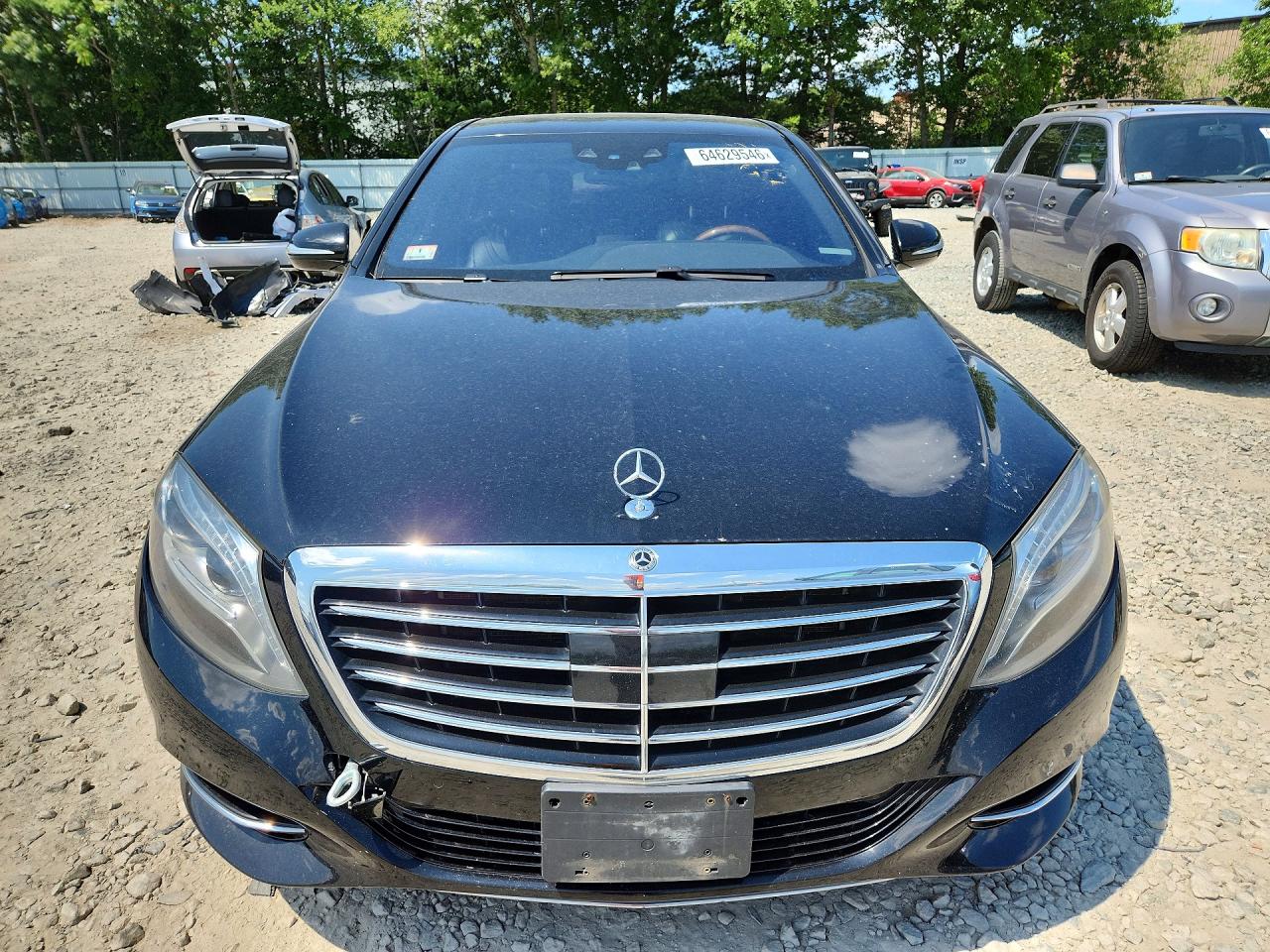 2014 Mercedes-benz S 550 4matic Черный vin: WDDUG8FB8EA023974