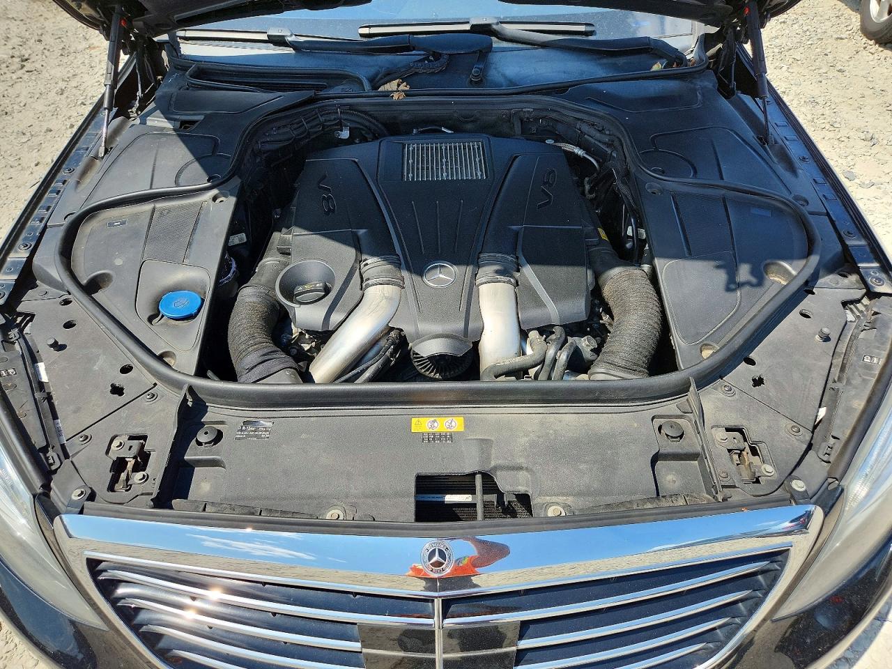2014 Mercedes-benz S 550 4matic Черный vin: WDDUG8FB8EA023974
