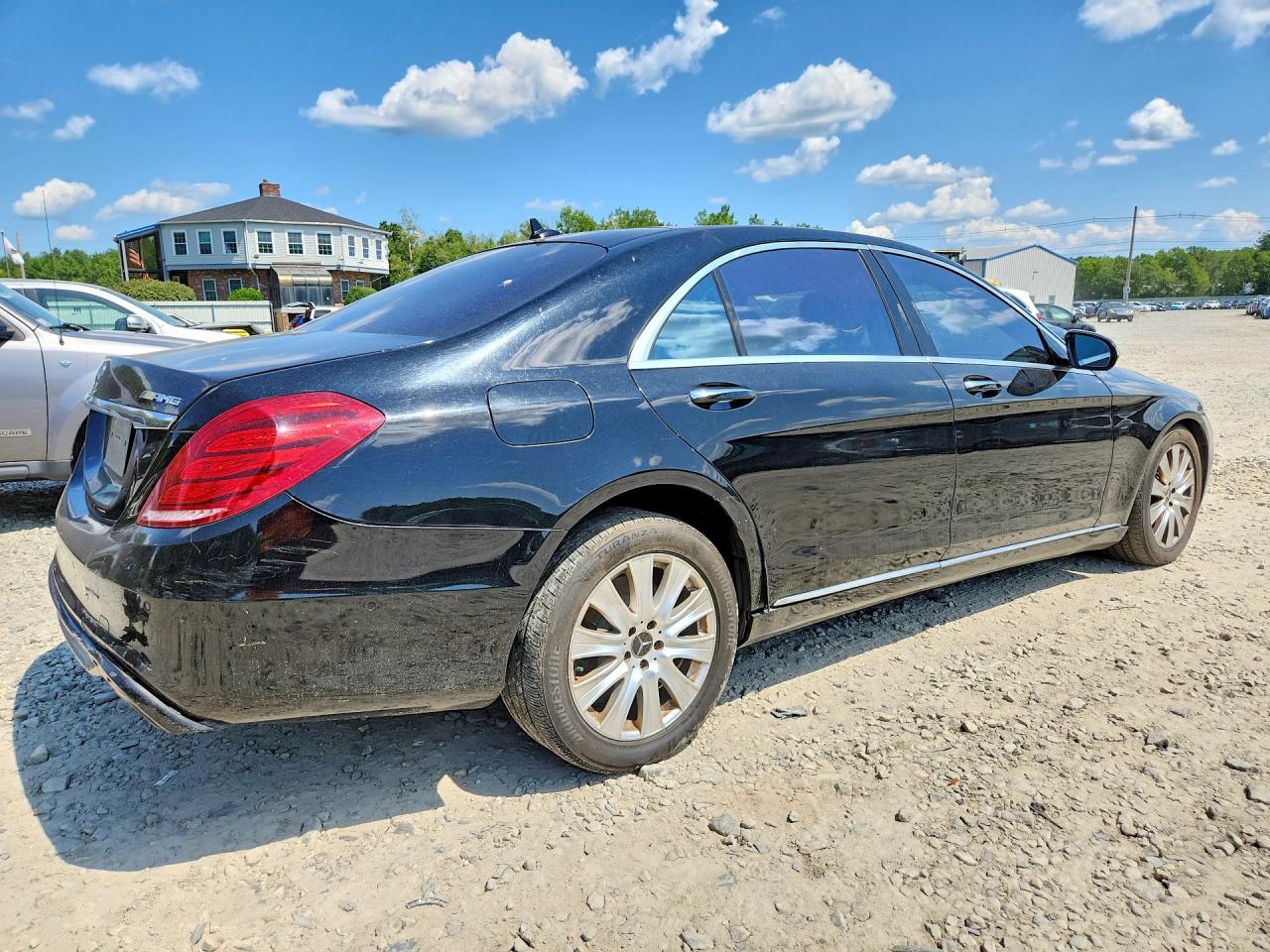 2014 Mercedes-benz S 550 4matic Черный vin: WDDUG8FB8EA023974
