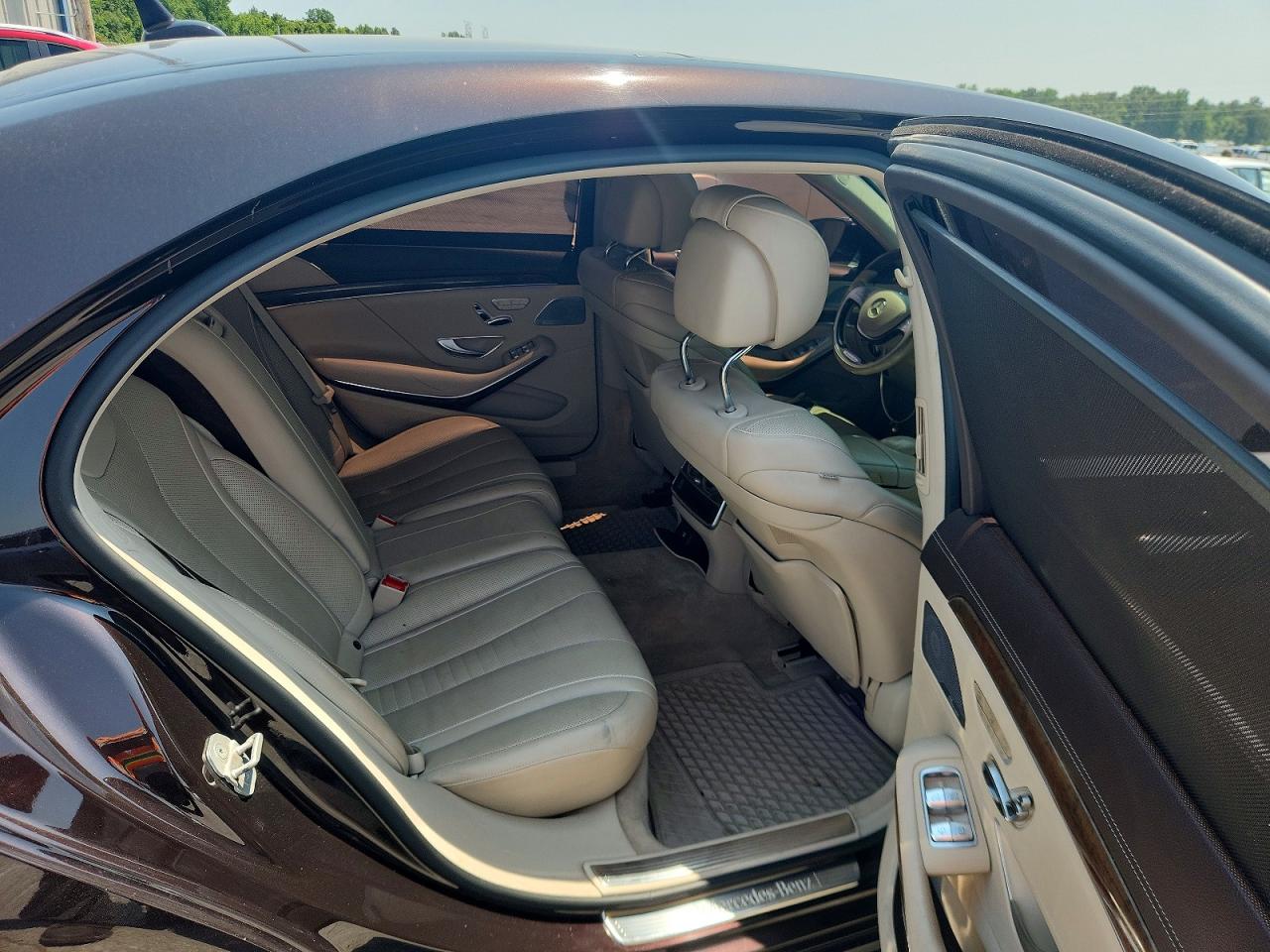 2014 Mercedes-benz S 550 4matic Purple vin: WDDUG8FB8EA033727