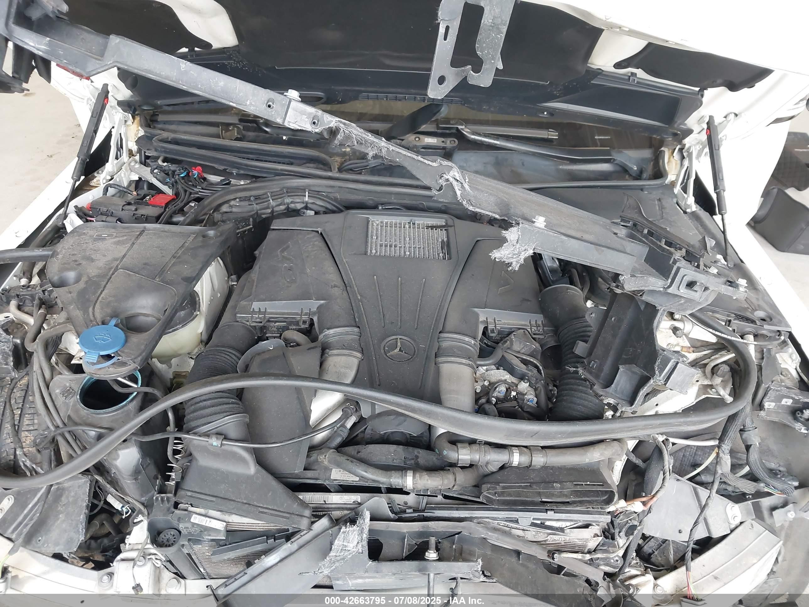 2014 Mercedes-benz S 550 4matic Белый vin: WDDUG8FB8EA068235
