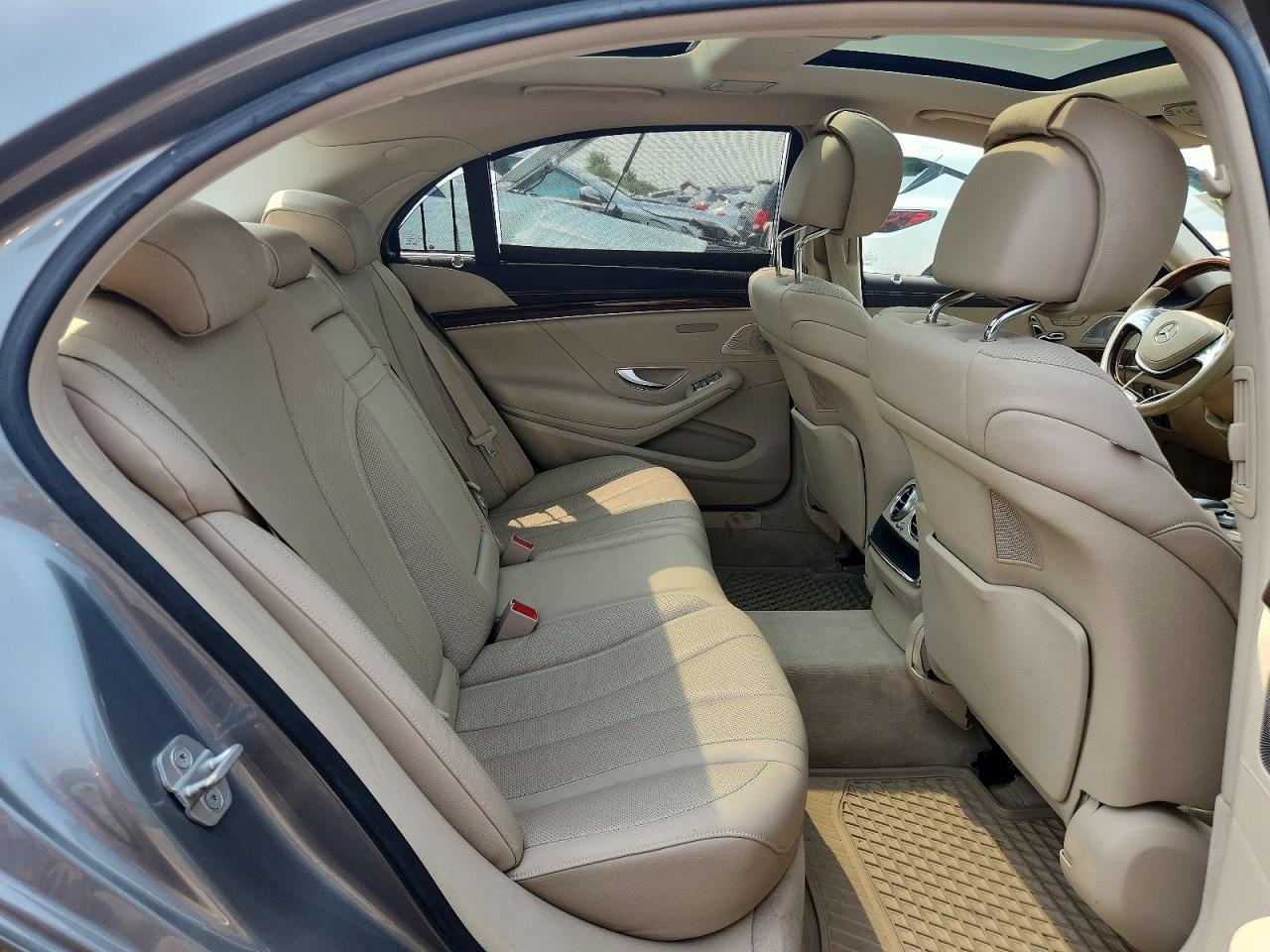 2015 Mercedes-benz S 550 4matic Gray vin: WDDUG8FB8FA073145