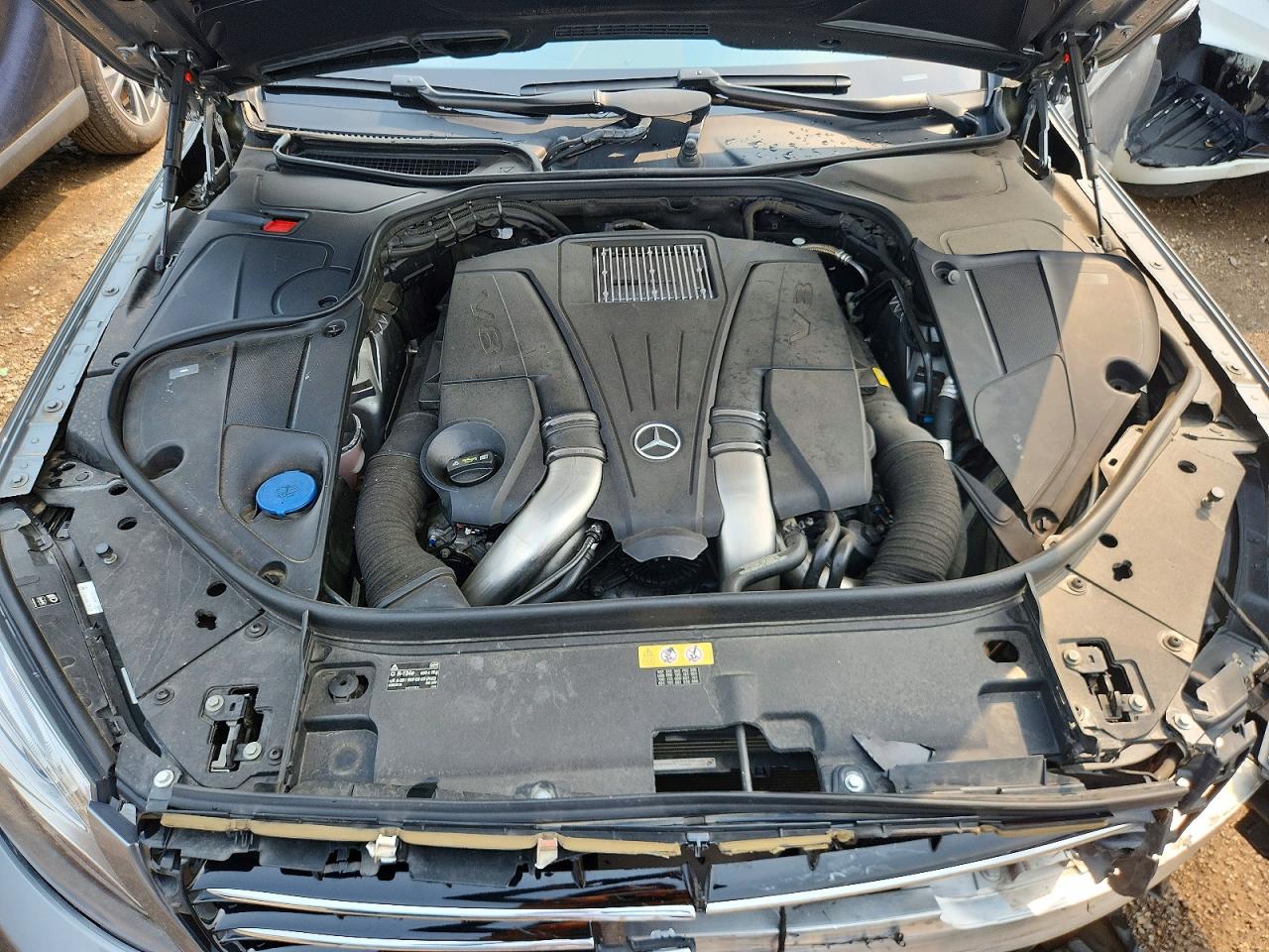 2015 Mercedes-benz S 550 4matic Gray vin: WDDUG8FB8FA073145
