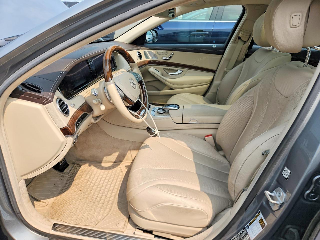 2015 Mercedes-benz S 550 4matic Gray vin: WDDUG8FB8FA073145