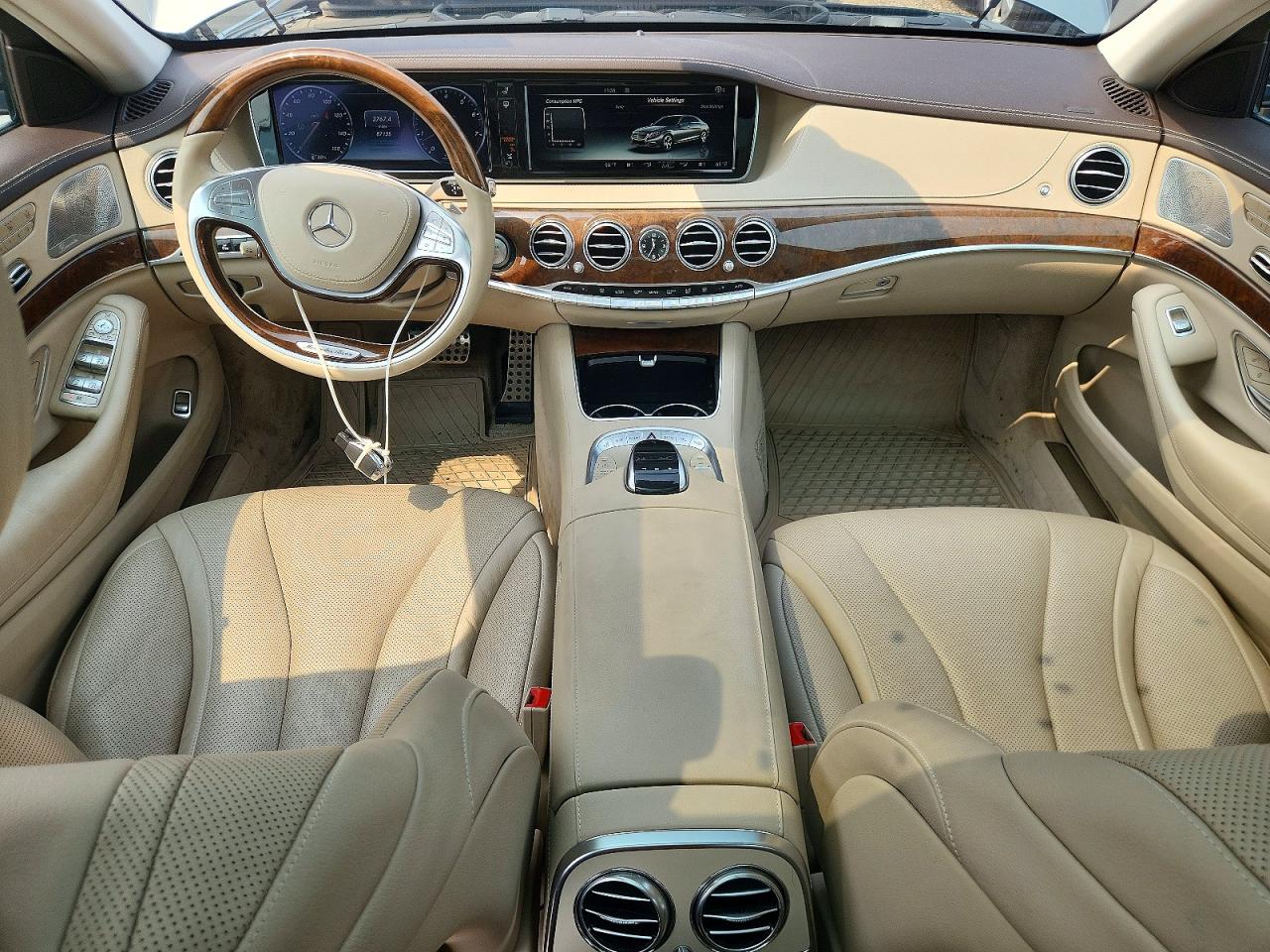 2015 Mercedes-benz S 550 4matic Gray vin: WDDUG8FB8FA073145