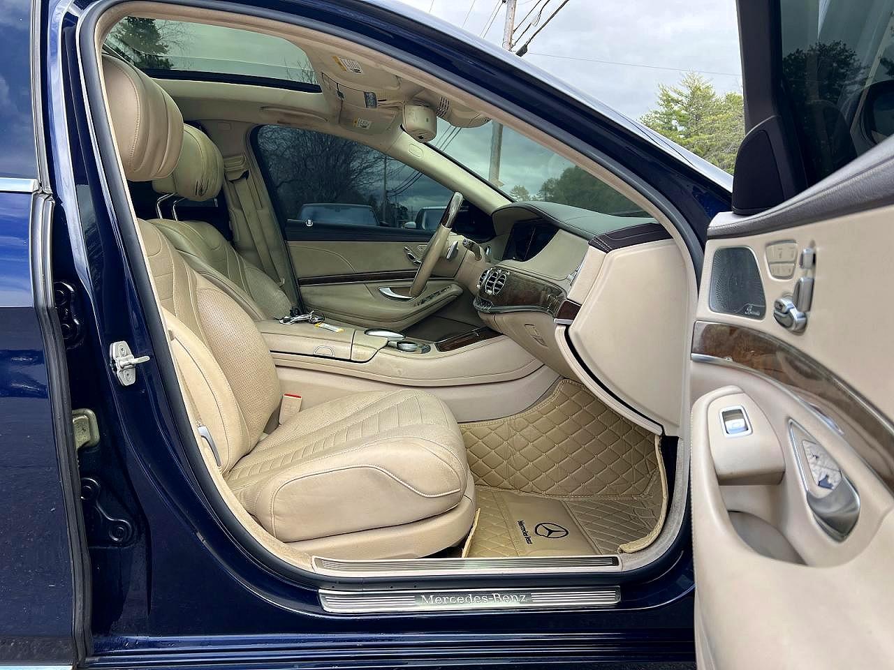 2015 Mercedes-benz S 550 4matic Blue vin: WDDUG8FB8FA093380