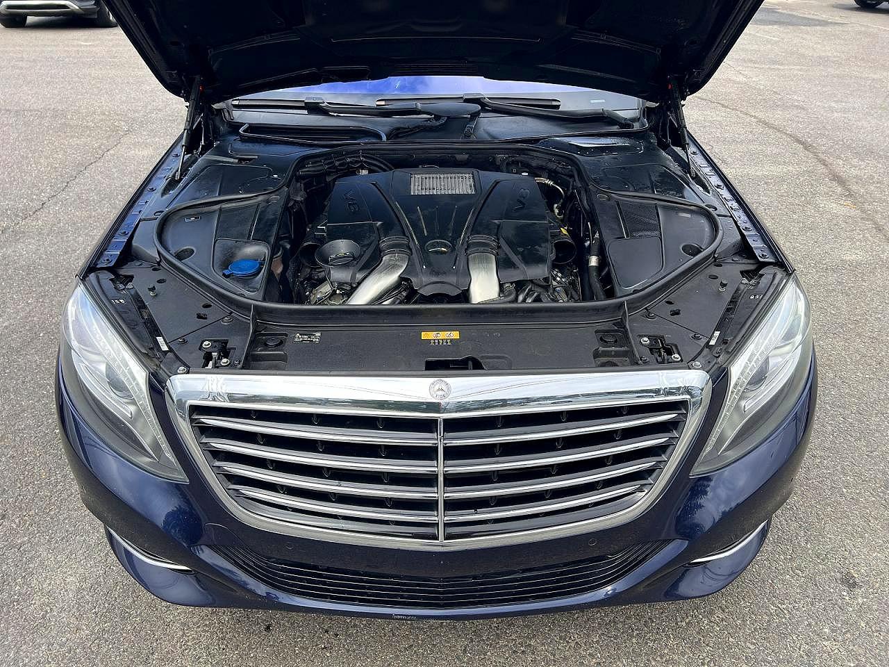 2015 Mercedes-benz S 550 4matic Blue vin: WDDUG8FB8FA093380