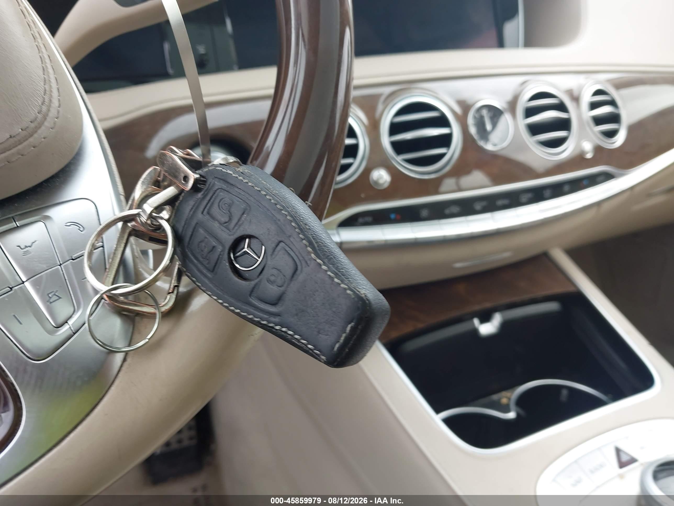 2015 Mercedes-benz S 550 4matic Gray vin: WDDUG8FB8FA191258