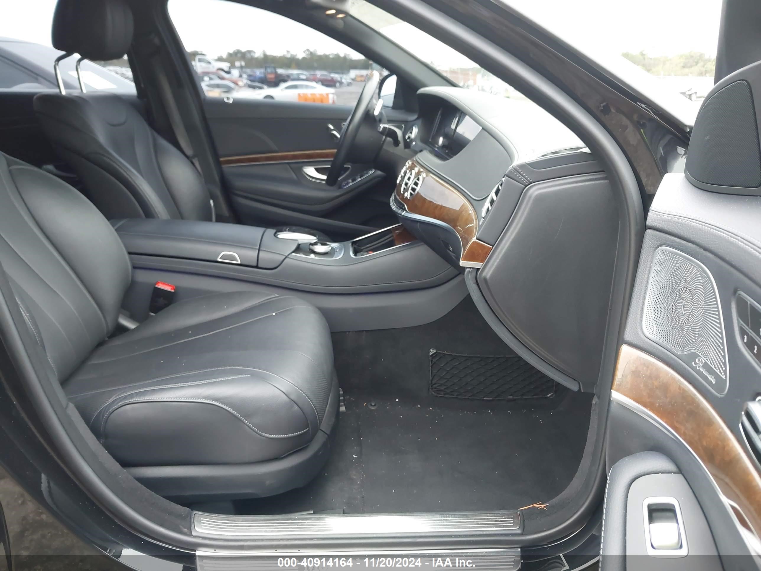 2017 Mercedes-benz S 550 4matic Black vin: WDDUG8FB8HA313443