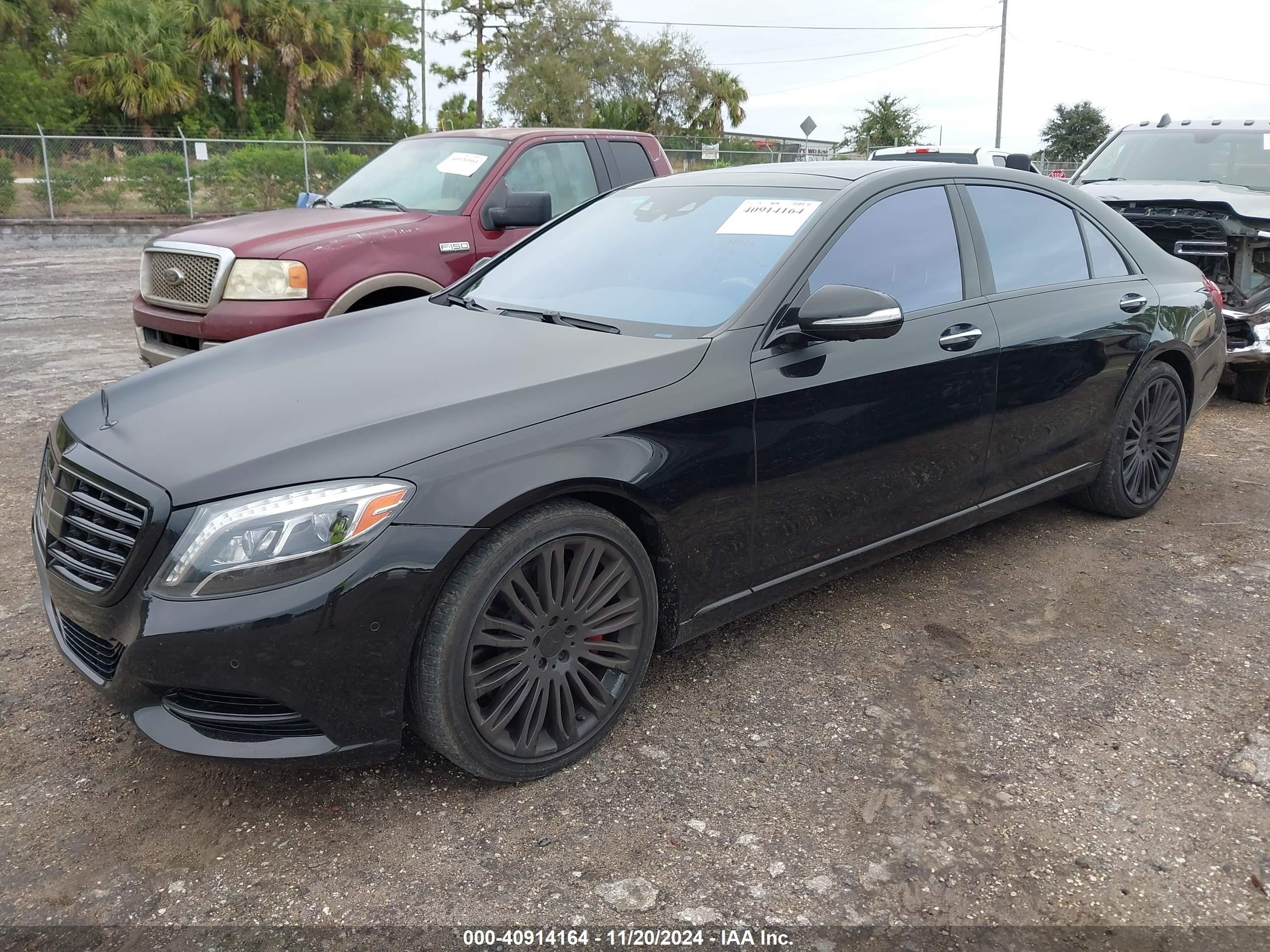 2017 Mercedes-benz S 550 4matic Black vin: WDDUG8FB8HA313443