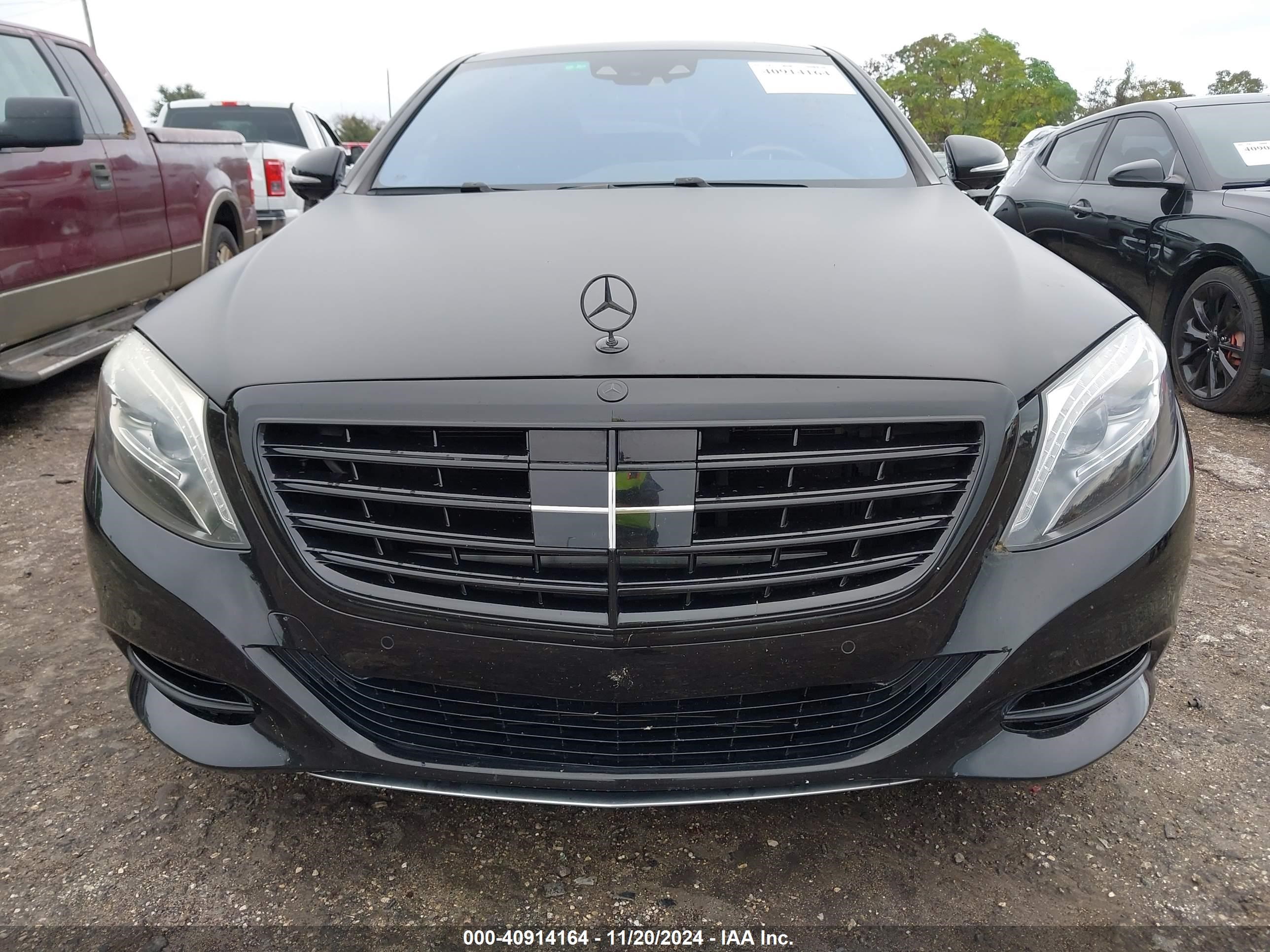 2017 Mercedes-benz S 550 4matic Black vin: WDDUG8FB8HA313443