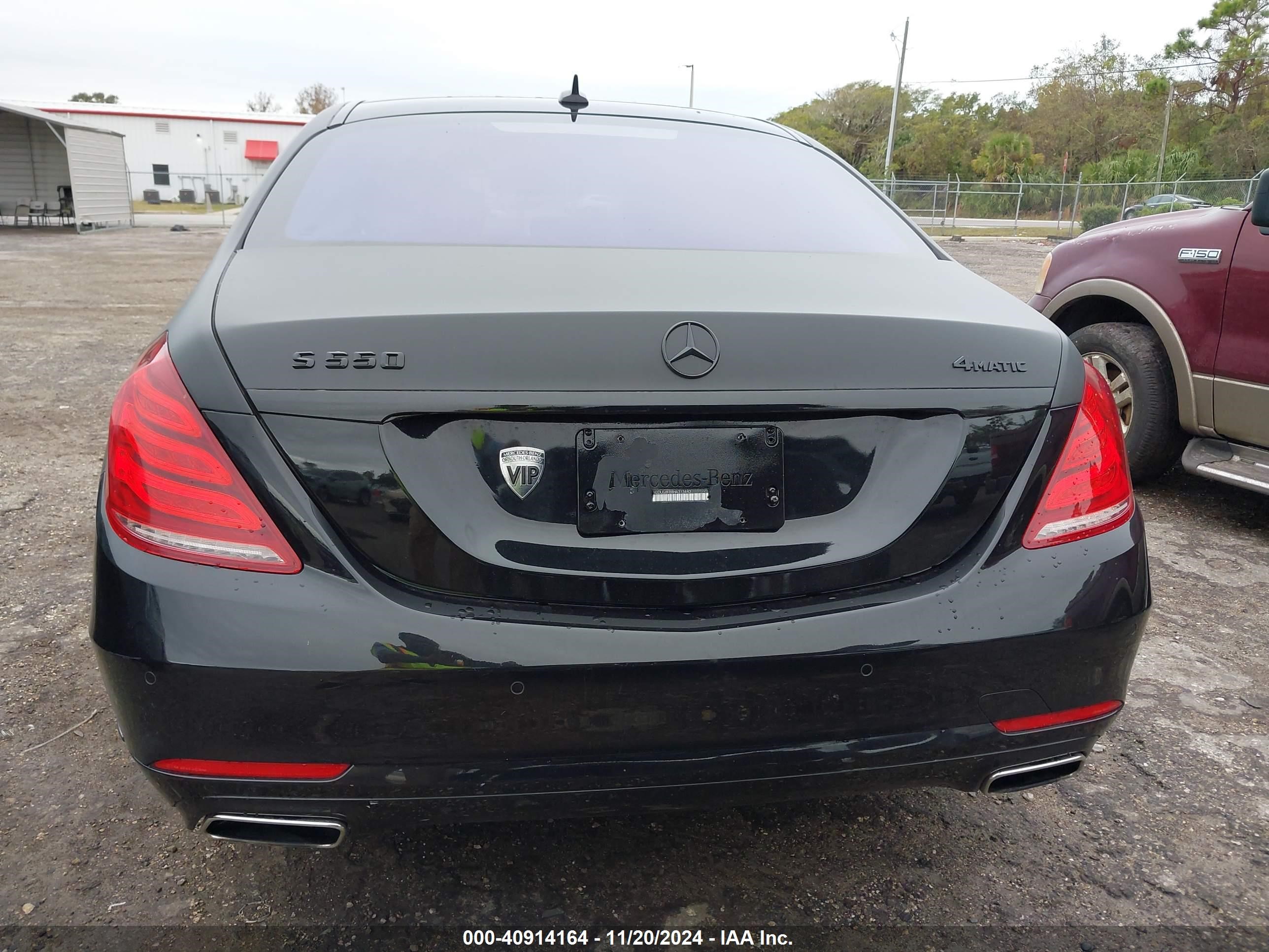 2017 Mercedes-benz S 550 4matic Black vin: WDDUG8FB8HA313443