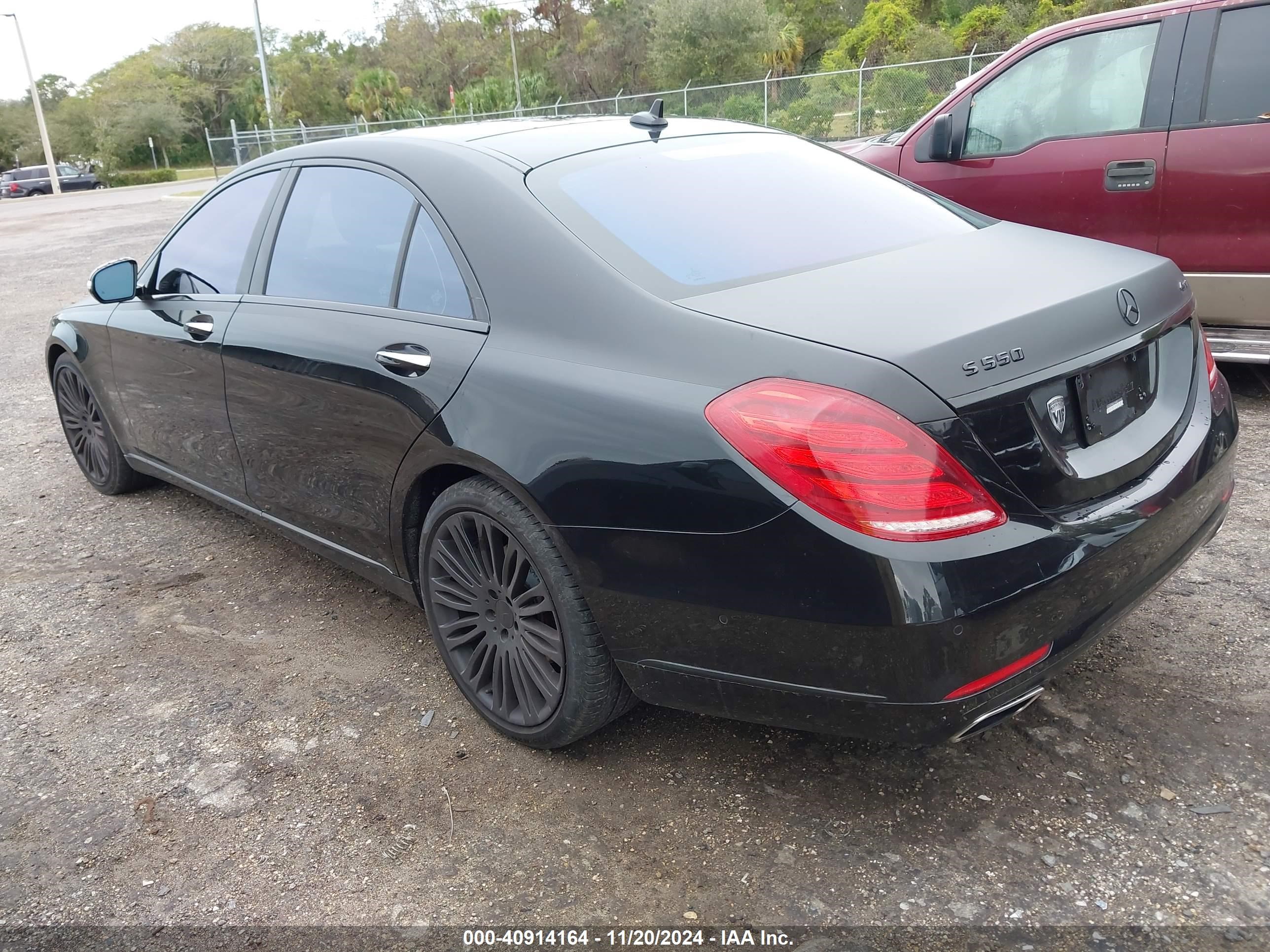 2017 Mercedes-benz S 550 4matic Black vin: WDDUG8FB8HA313443