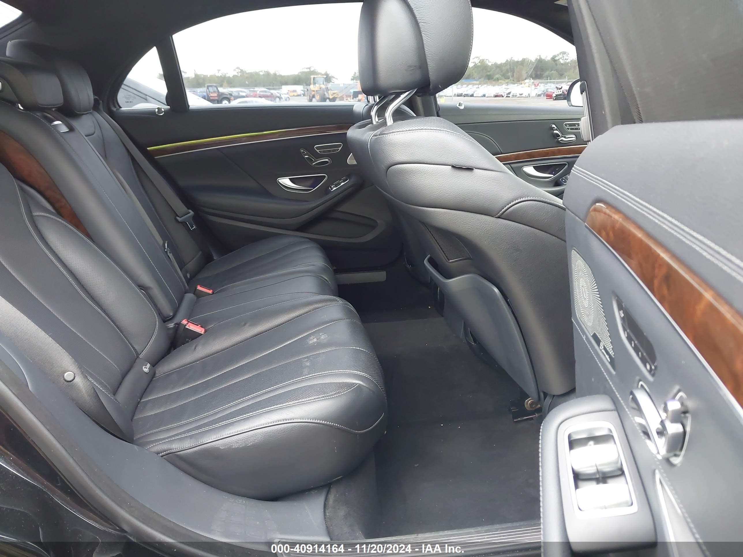2017 Mercedes-benz S 550 4matic Black vin: WDDUG8FB8HA313443