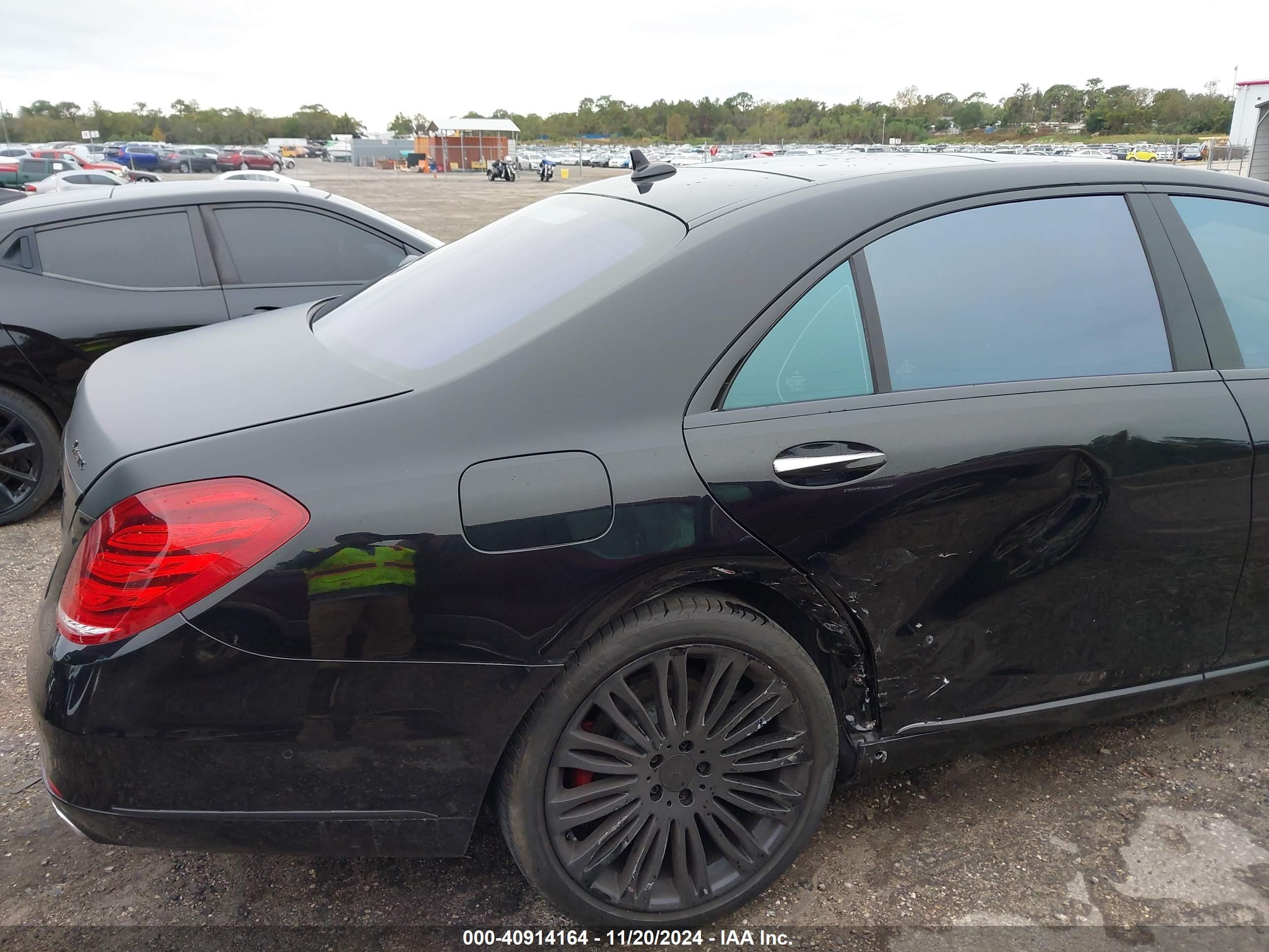 2017 Mercedes-benz S 550 4matic Black vin: WDDUG8FB8HA313443
