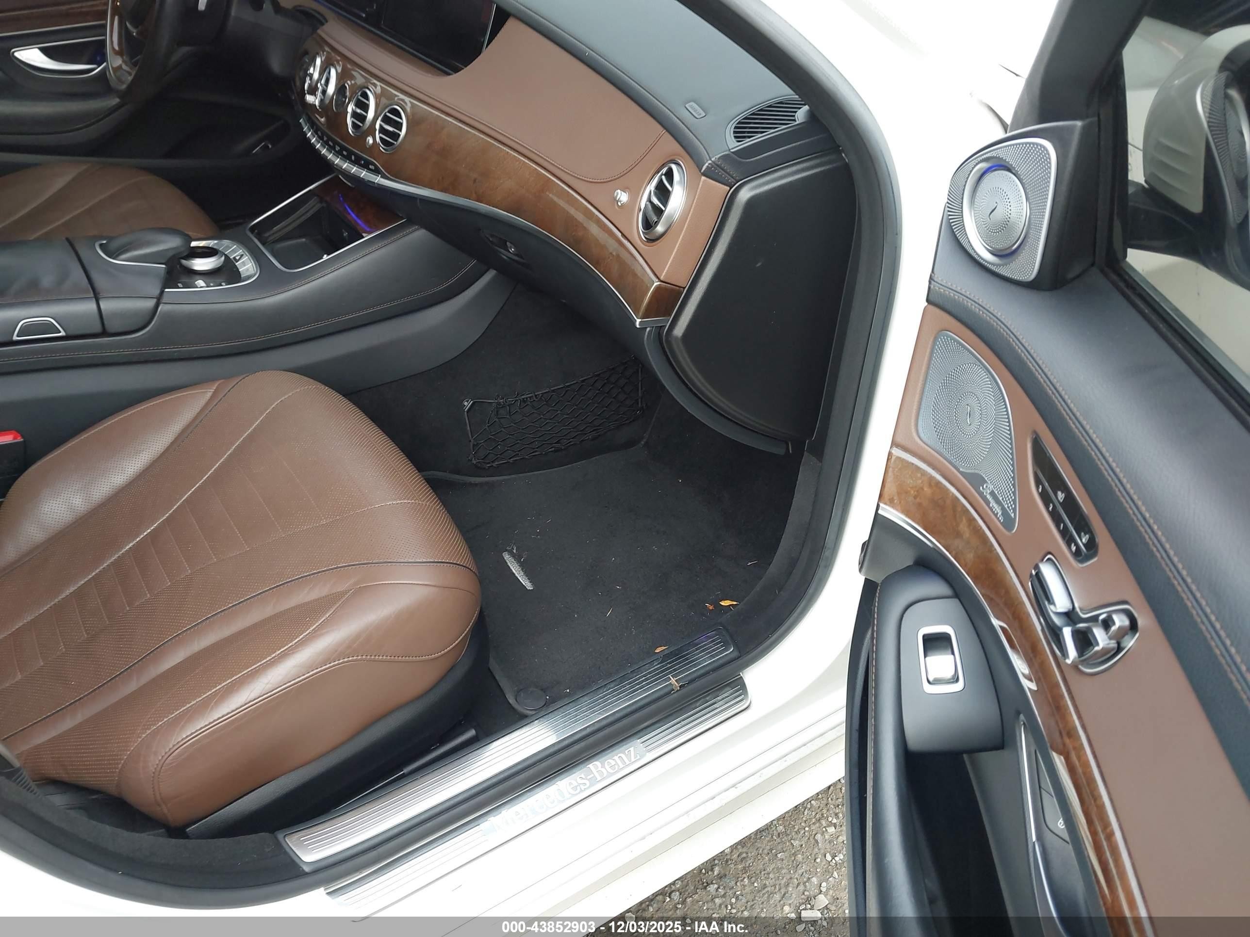 2014 Mercedes-benz S 550 4matic White vin: WDDUG8FB9EA030819