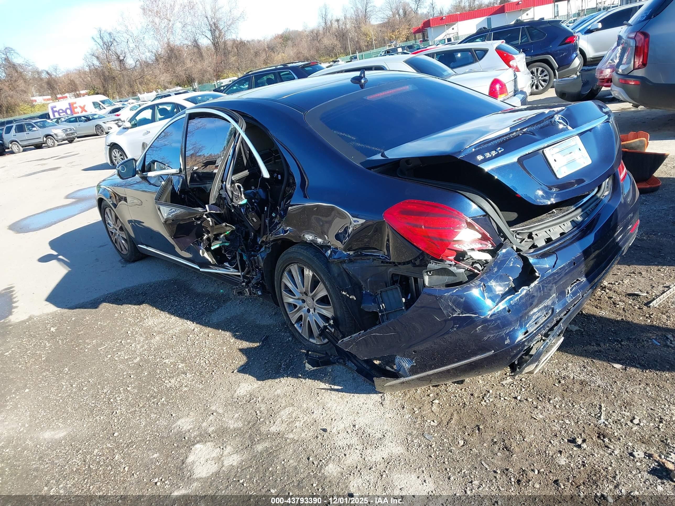 2014 Mercedes-benz S 550 4matic Black vin: WDDUG8FB9EA045997