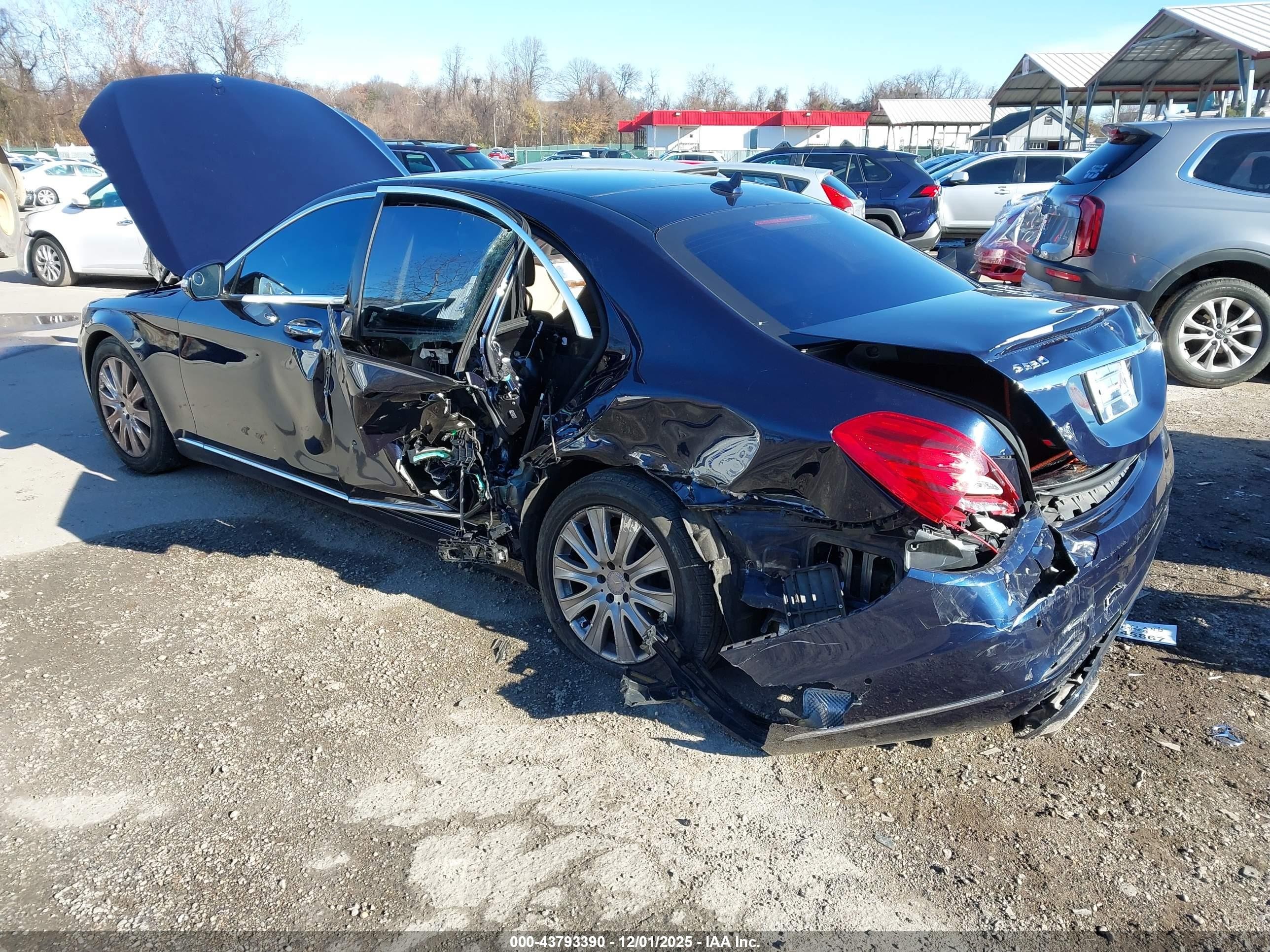 2014 Mercedes-benz S 550 4matic Black vin: WDDUG8FB9EA045997