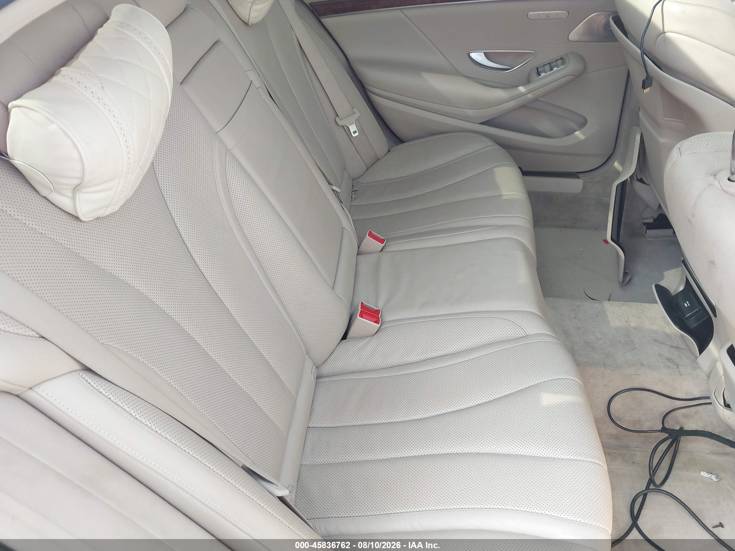 2014 Mercedes-benz S 550 4matic White vin: WDDUG8FB9EA065876