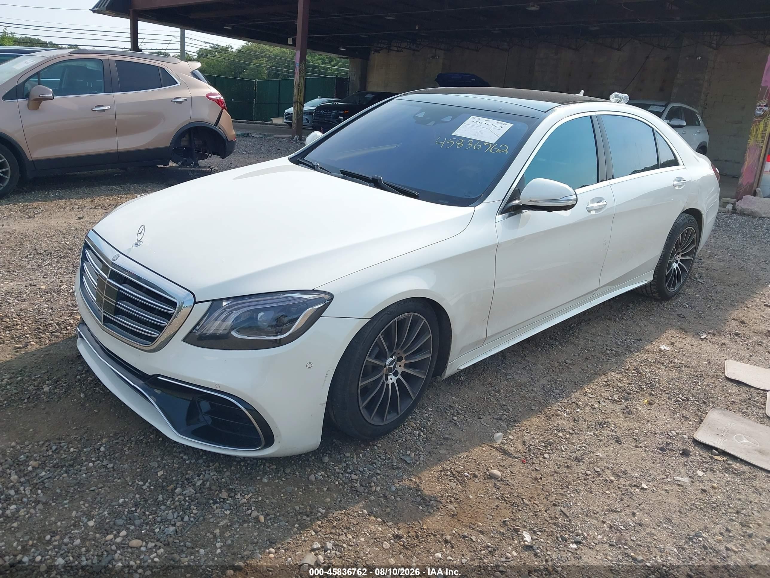 2014 Mercedes-benz S 550 4matic White vin: WDDUG8FB9EA065876