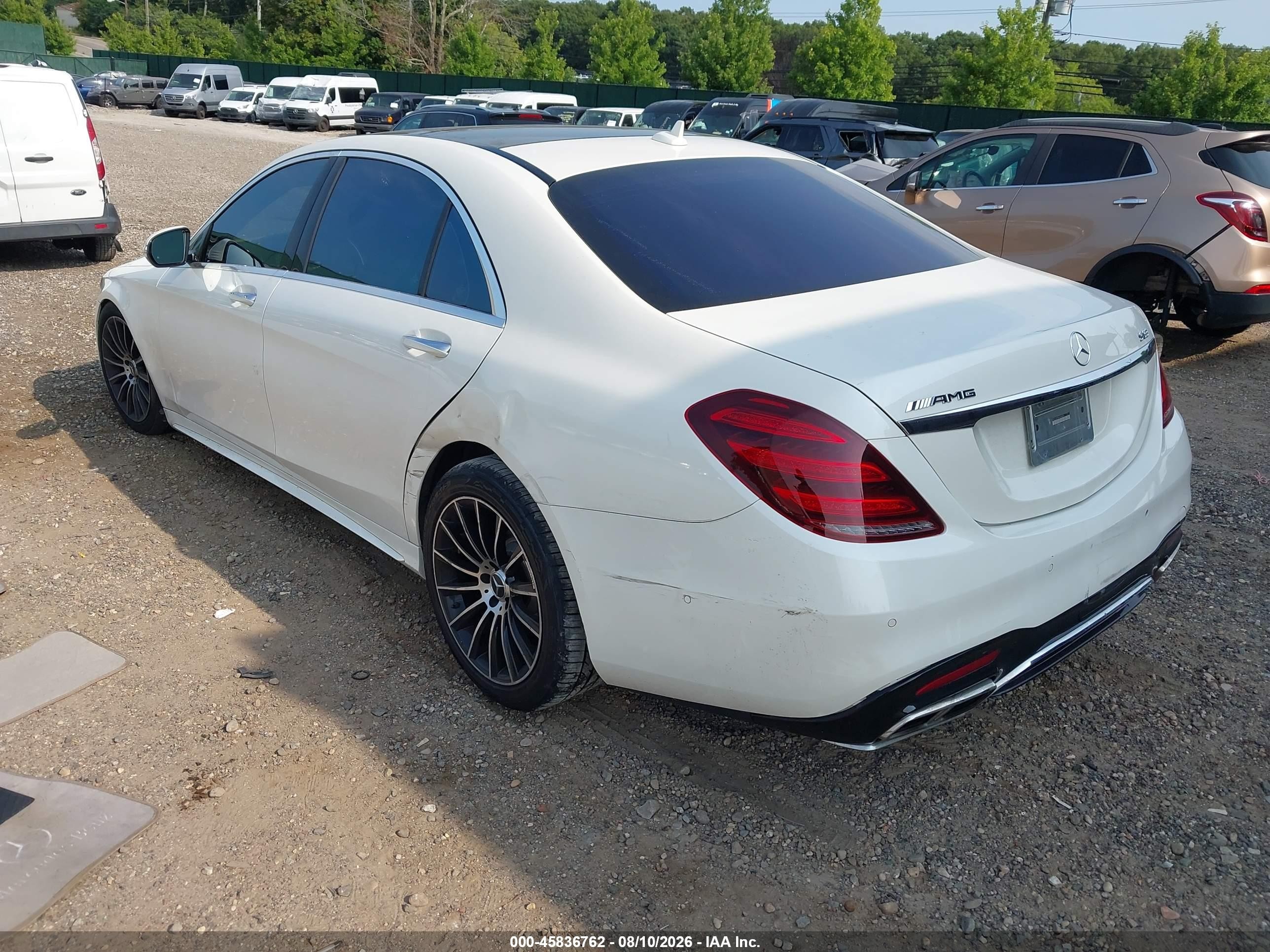 2014 Mercedes-benz S 550 4matic White vin: WDDUG8FB9EA065876