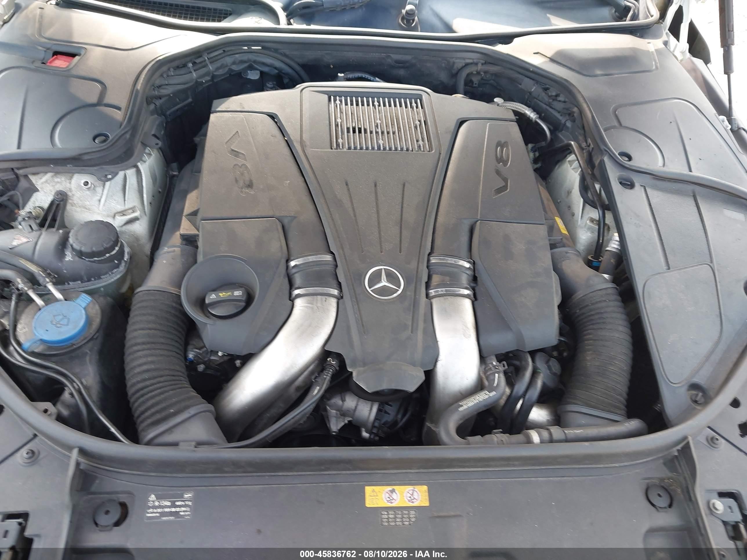 2014 Mercedes-benz S 550 4matic White vin: WDDUG8FB9EA065876